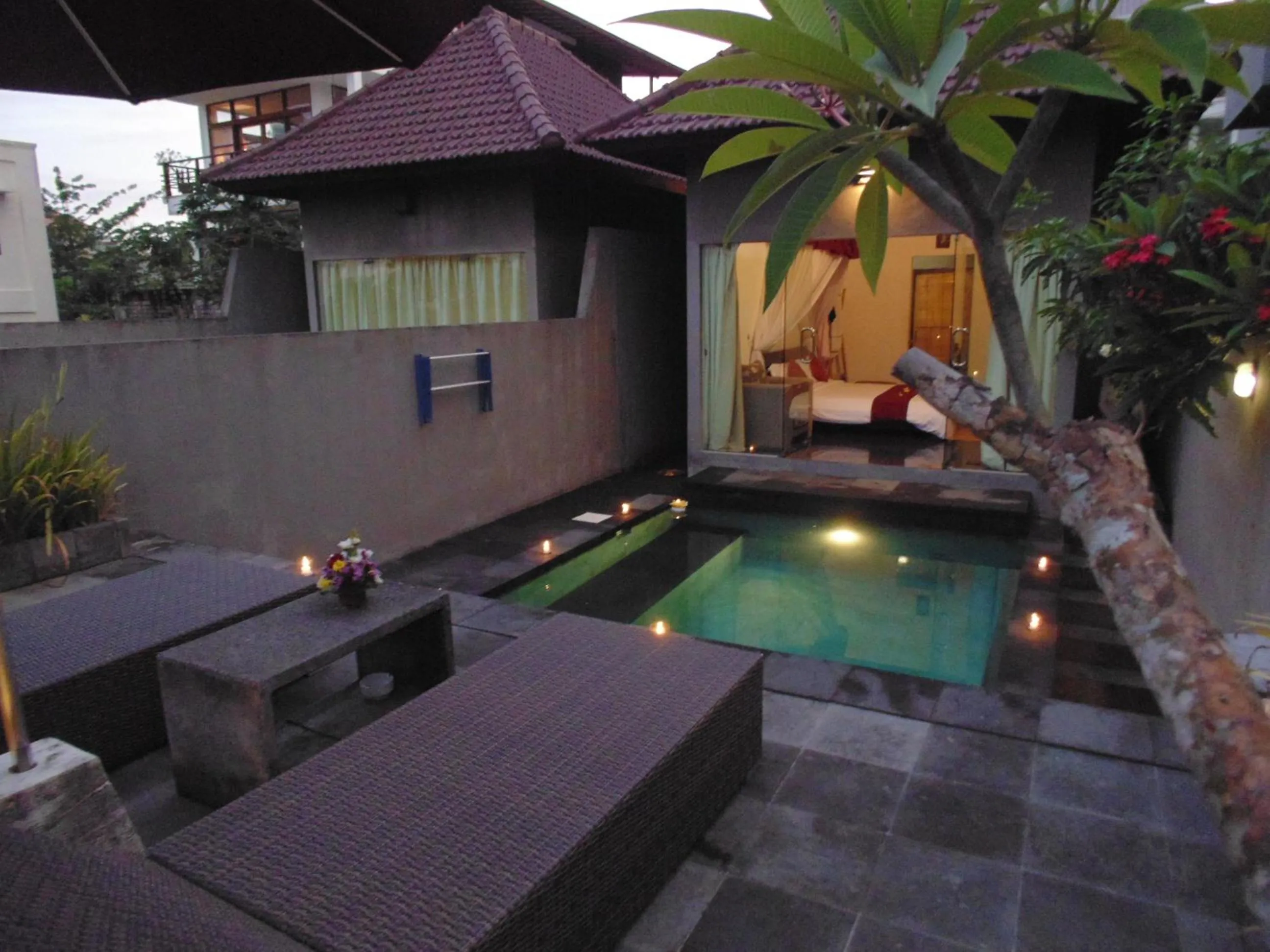 Balcony/Terrace in Bali Elephants Boutique Villa