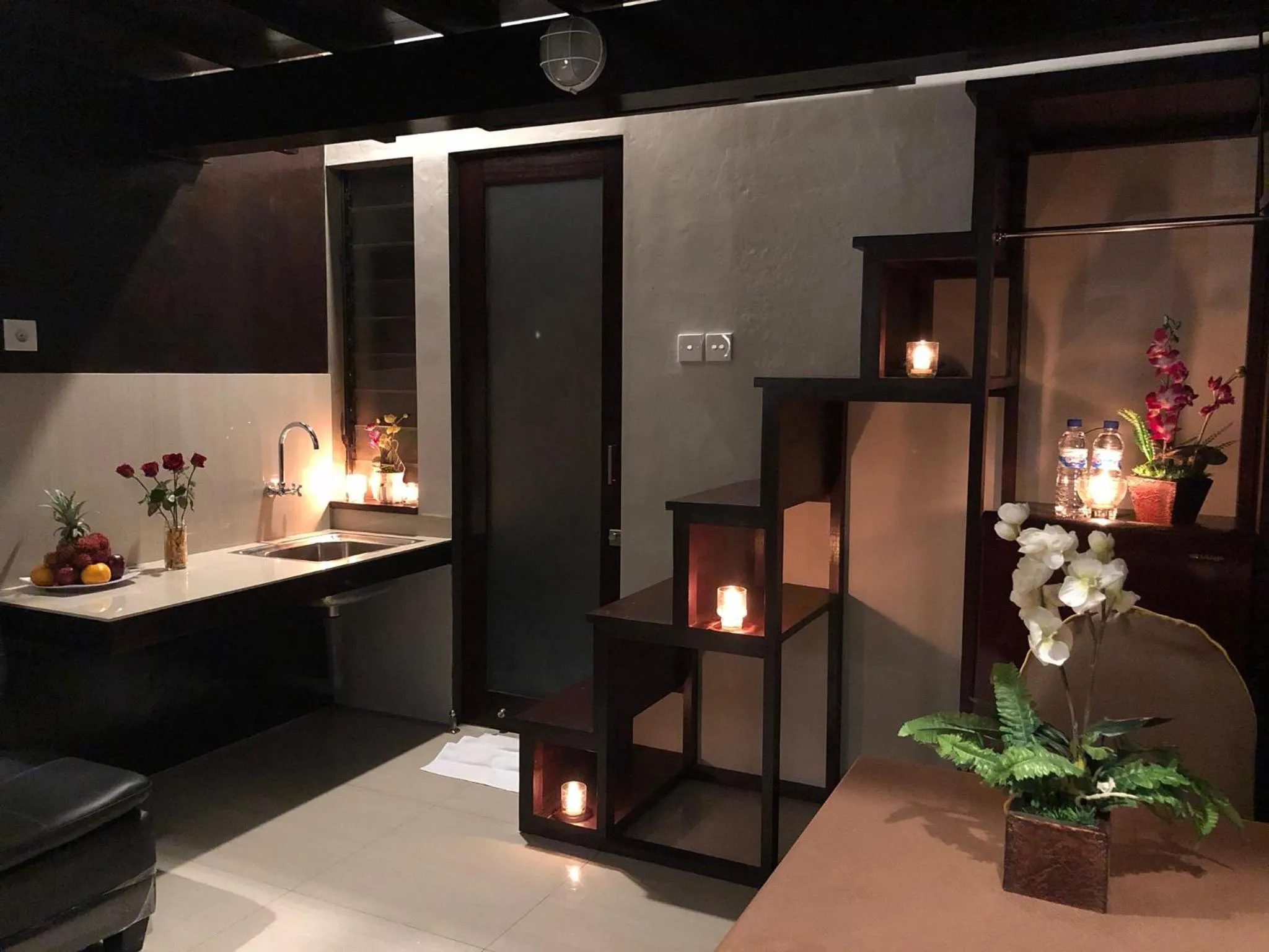 Kitchen or kitchenette in Bali Elephants Boutique Villa