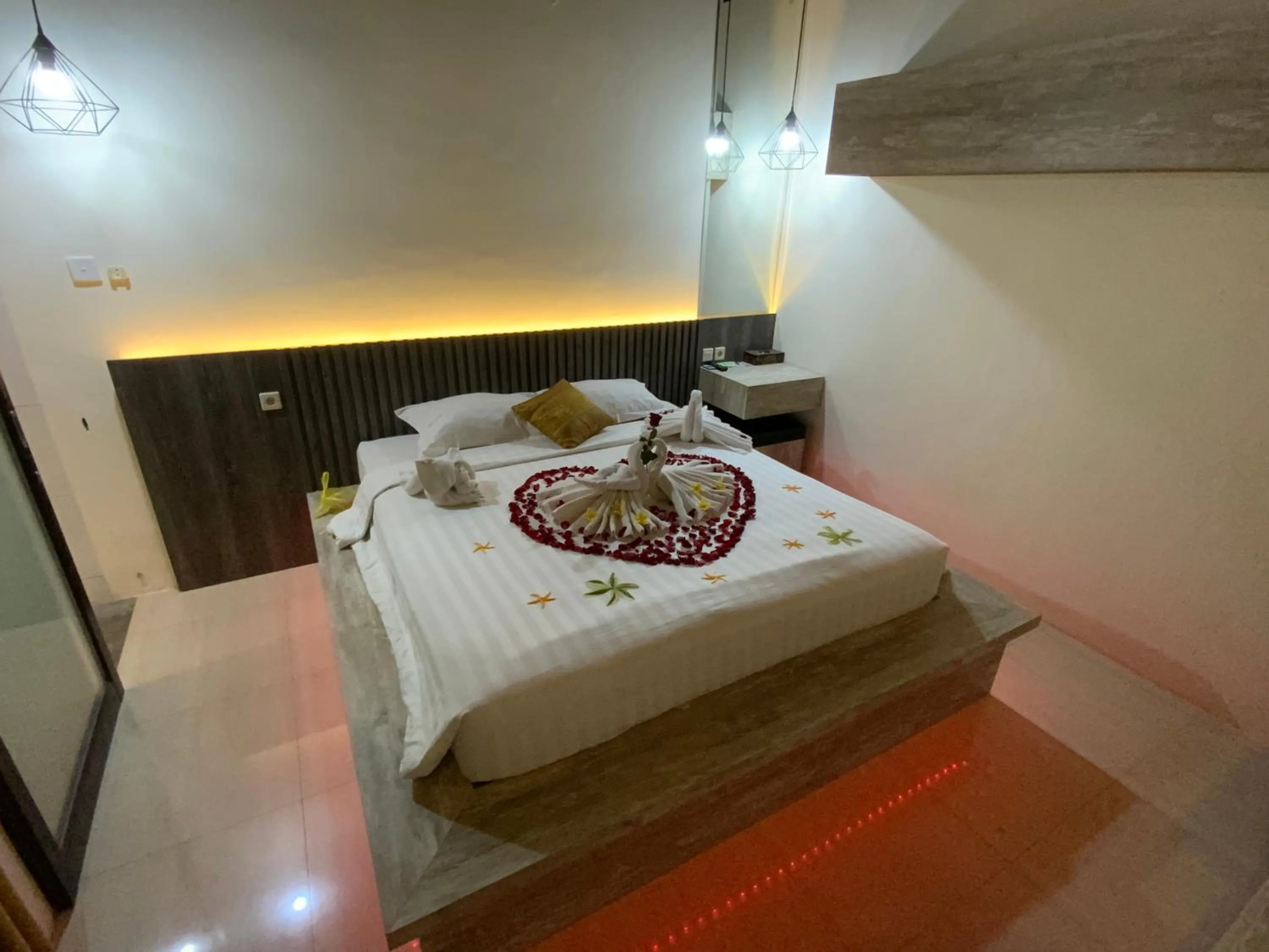 Bed in Bali Elephants Boutique Villa