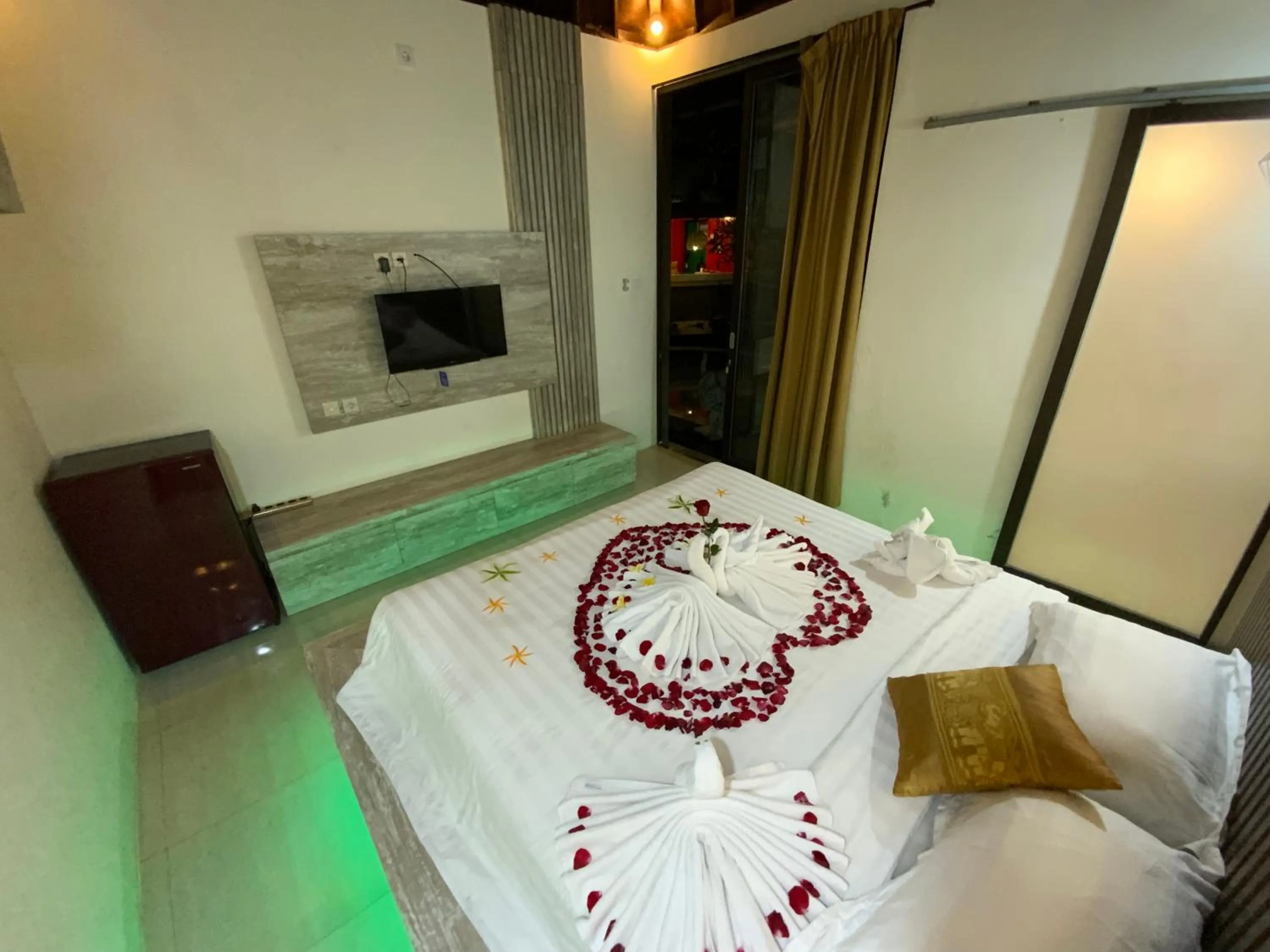 Bed in Bali Elephants Boutique Villa