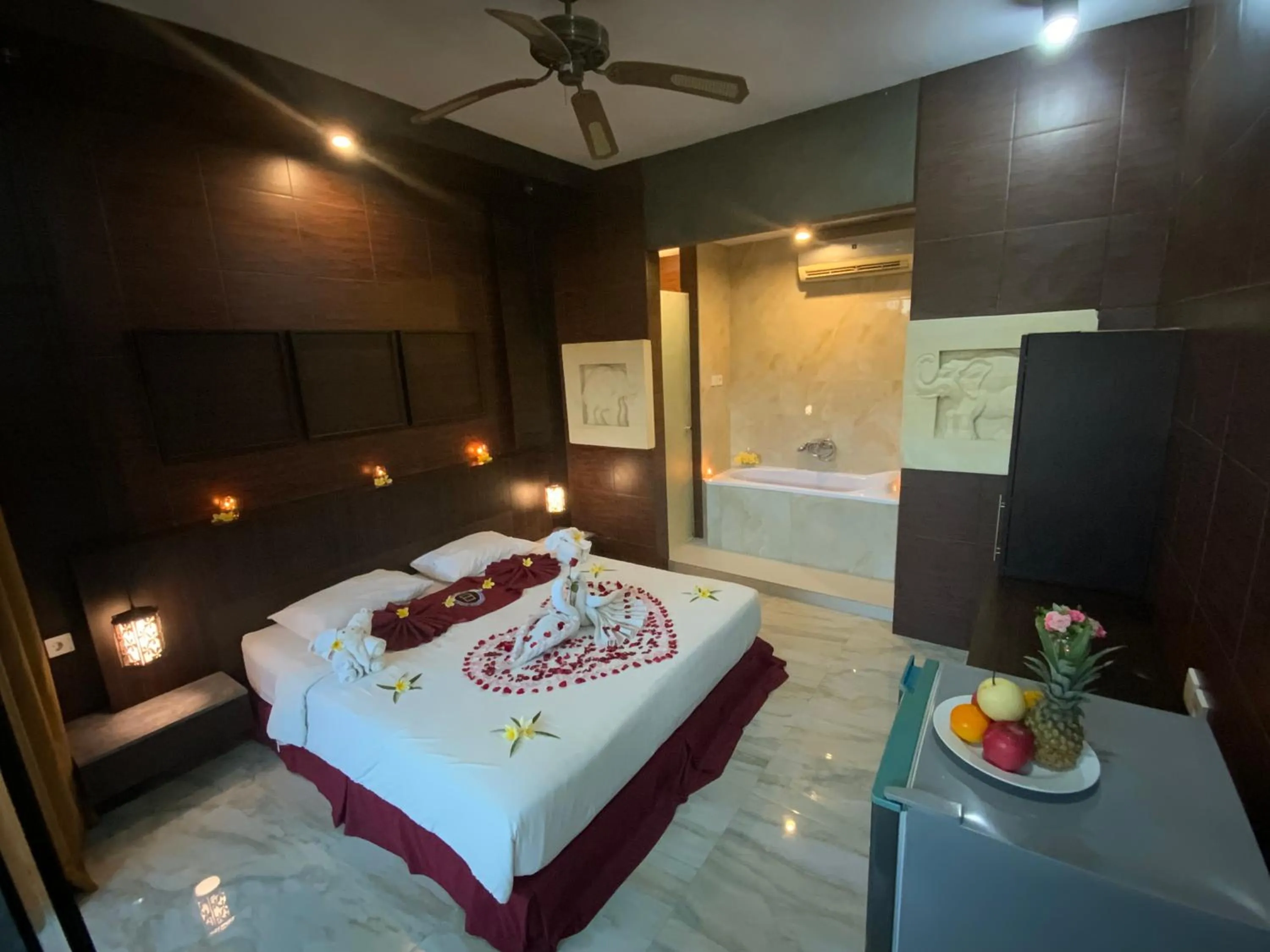 Bed in Bali Golden Elephant Boutique Villa
