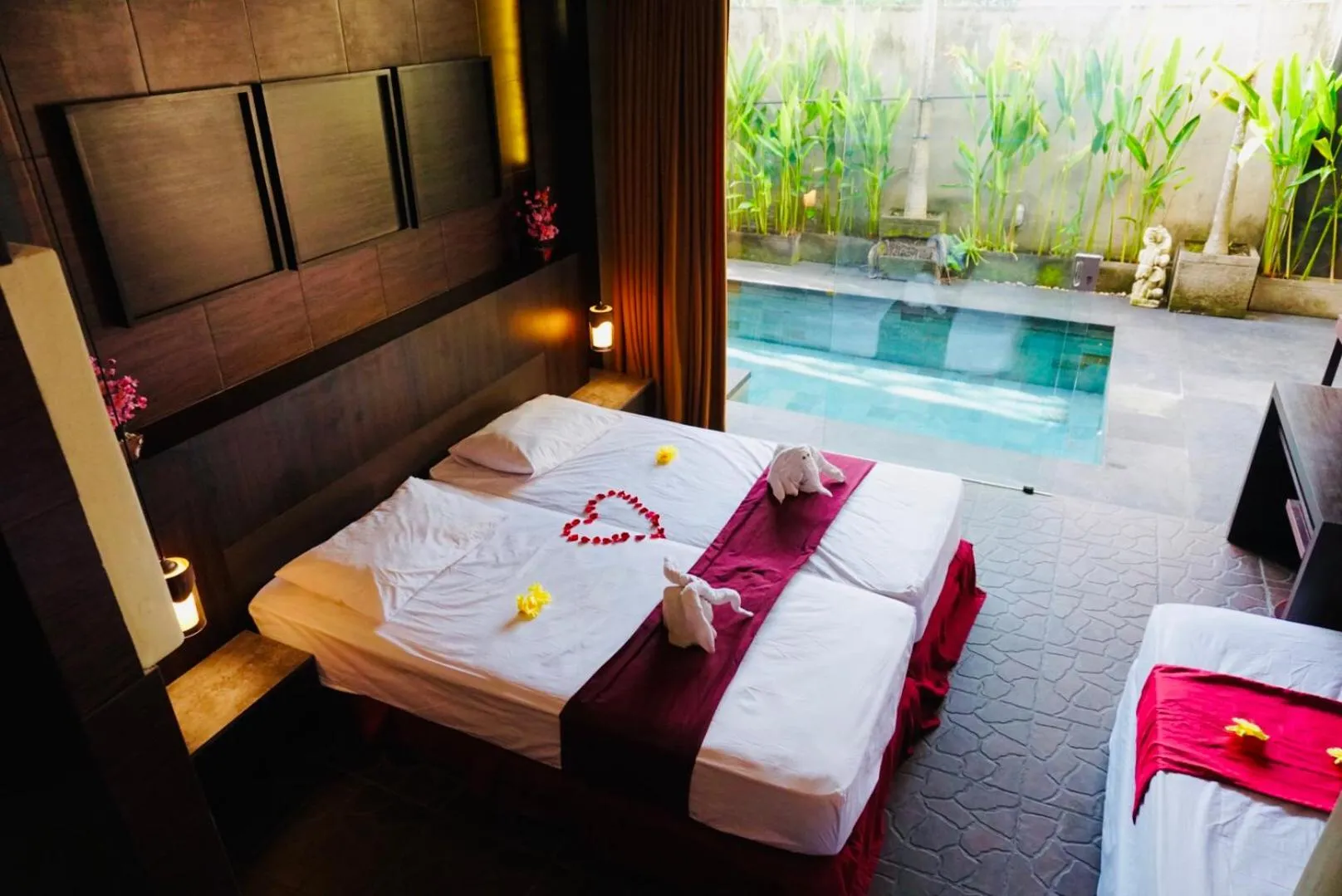 Bed in Bali Golden Elephant Boutique Villa