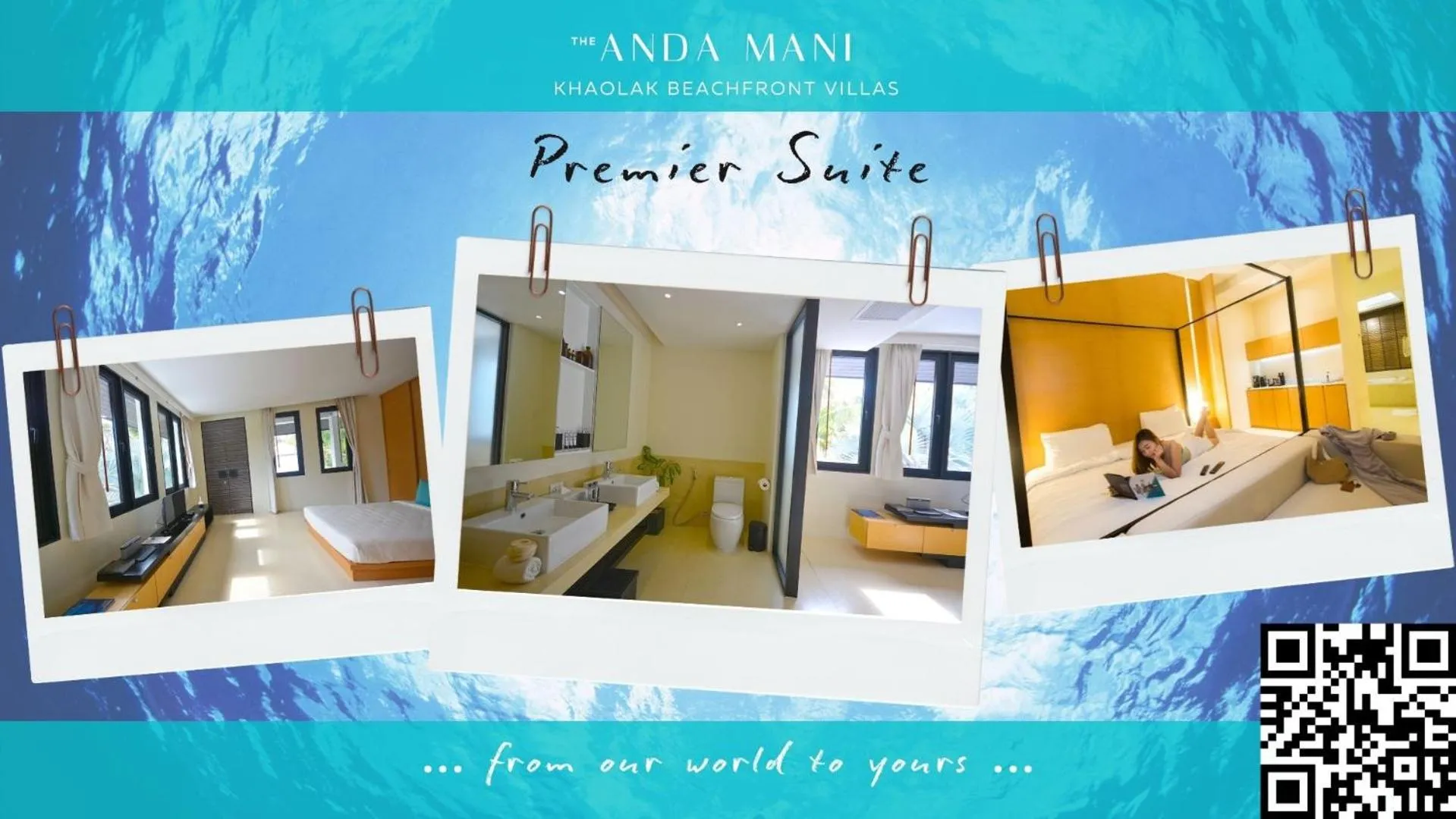 Property building, Bed in The Anda Mani Khaolak Beachfront Villas