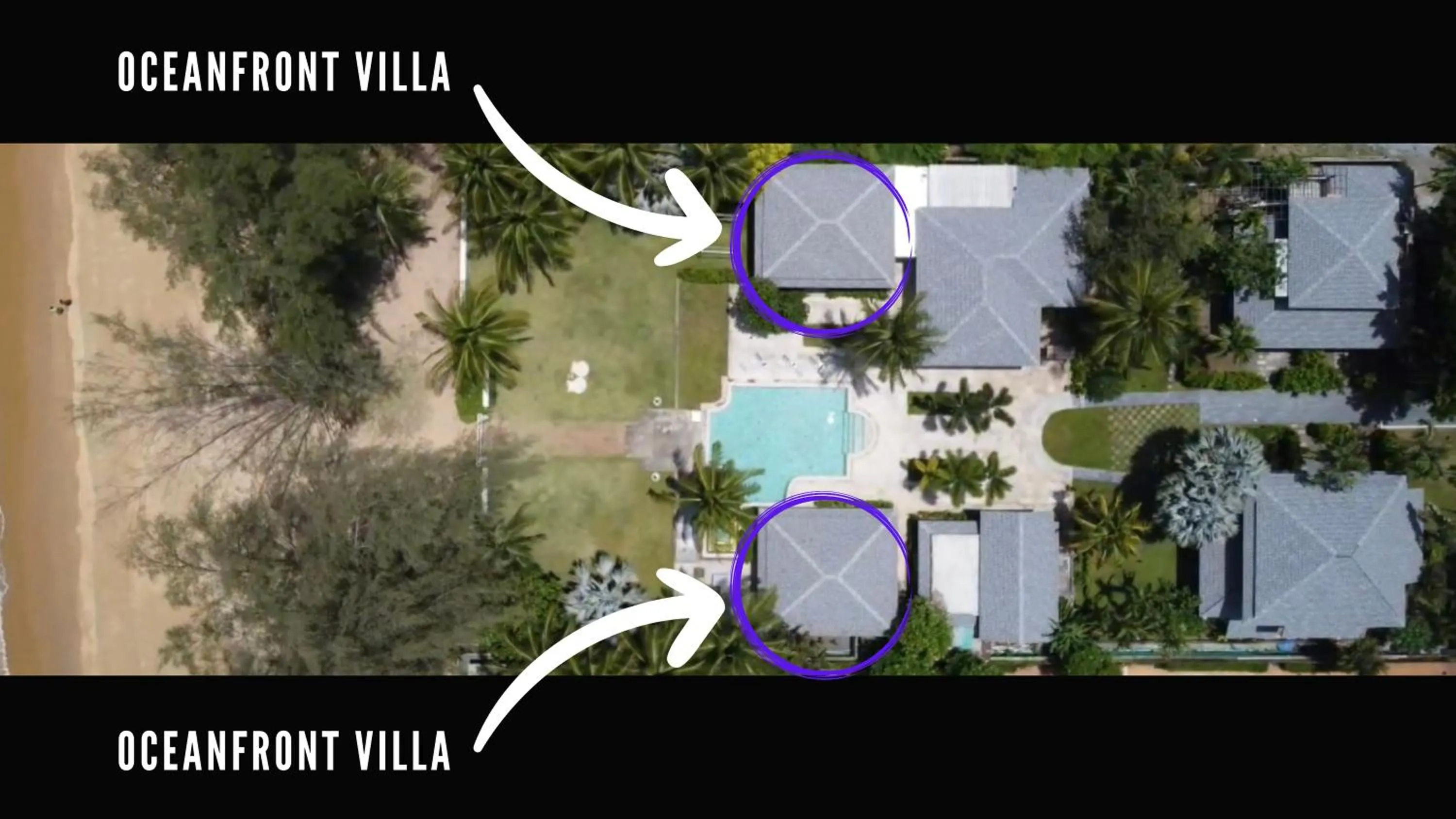 Bird's eye view in The Anda Mani Khaolak Beachfront Villas - Adult only