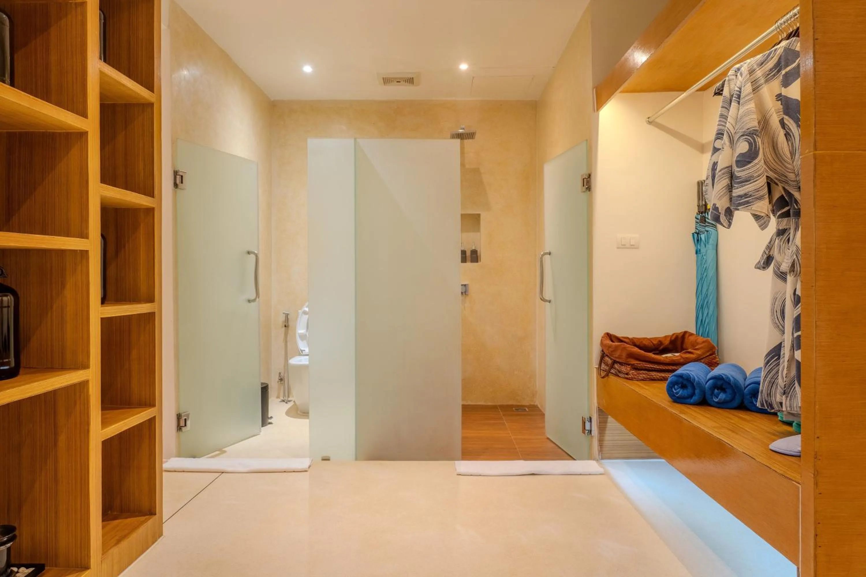 Bathroom, Bed in The Anda Mani Khaolak Beachfront Villas - Adult only