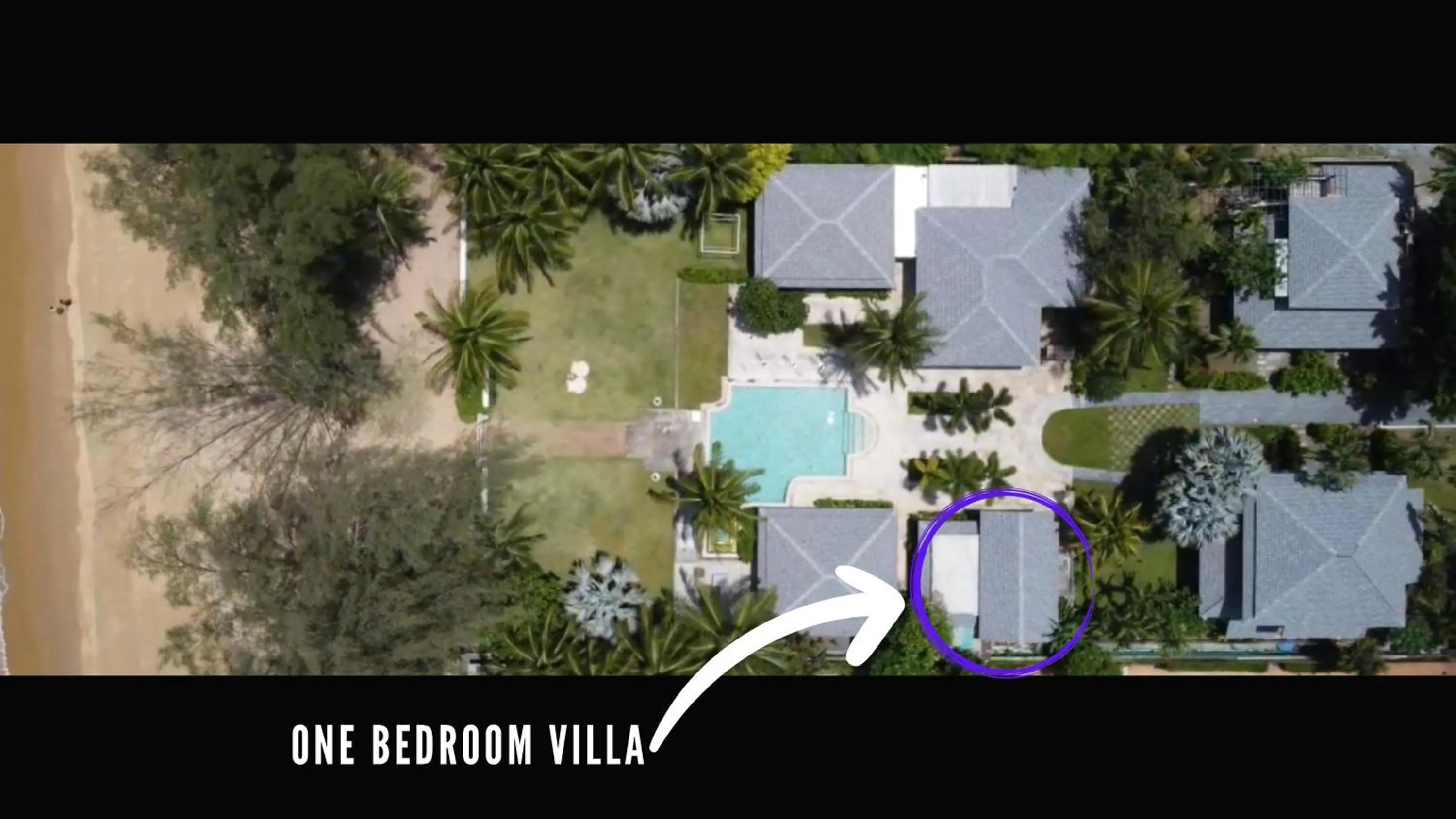 Location in The Anda Mani Khaolak Beachfront Villas - Adult only