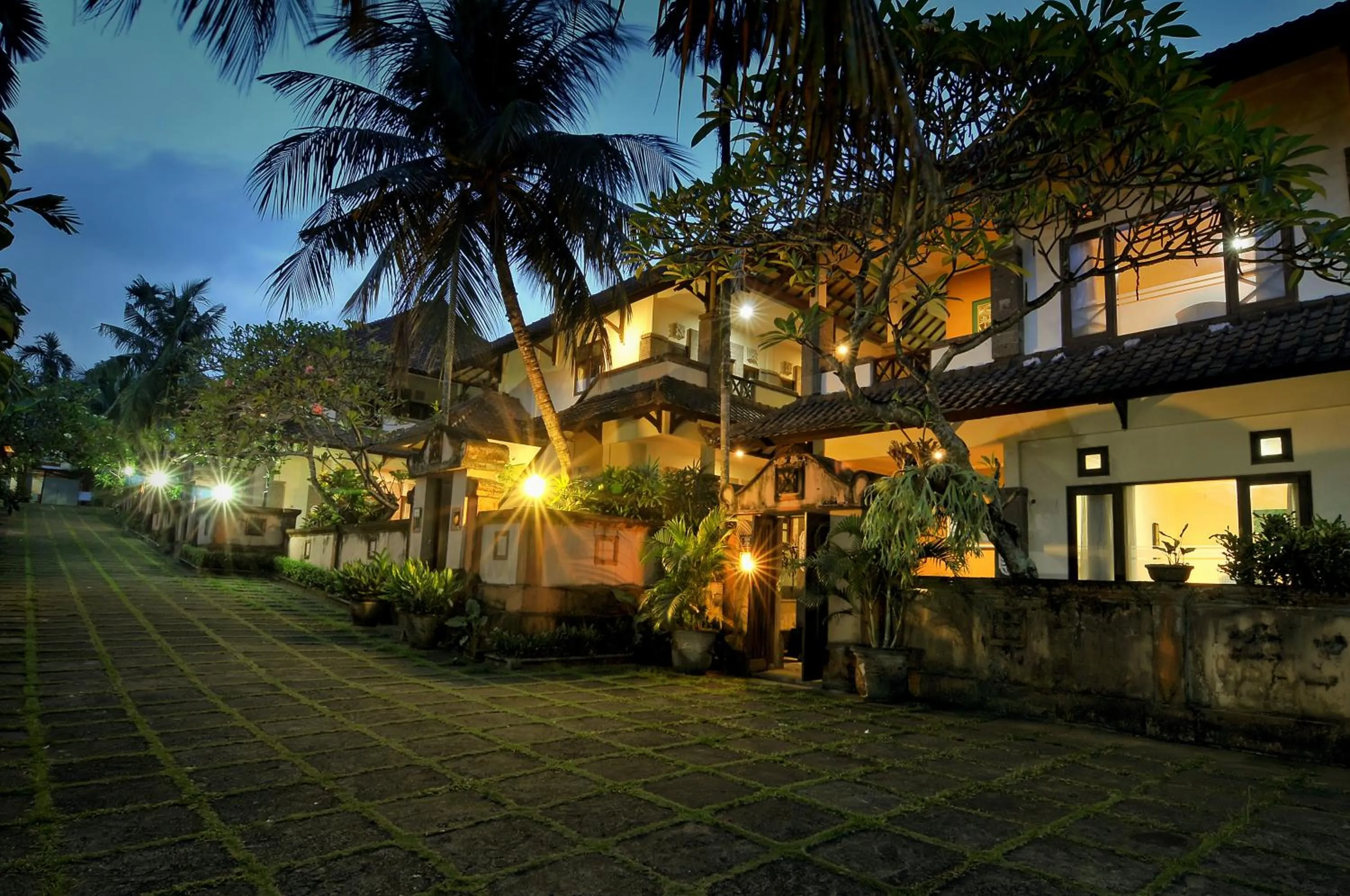 Property building in Dewi Sinta Hotel and Restaurant