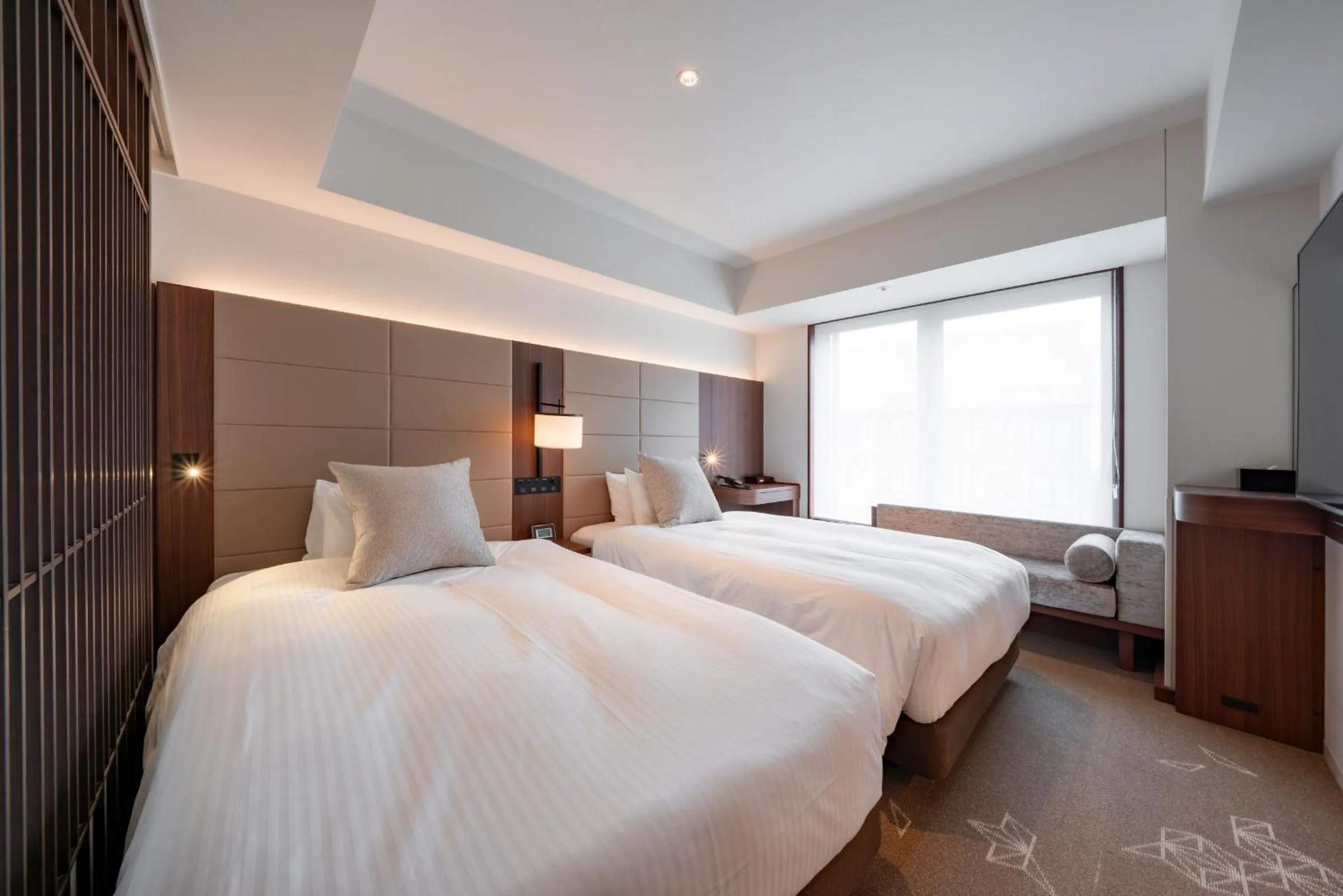 Photo of the whole room, Bed in Keio Prelia Hotel Kyoto Karasuma-Gojo