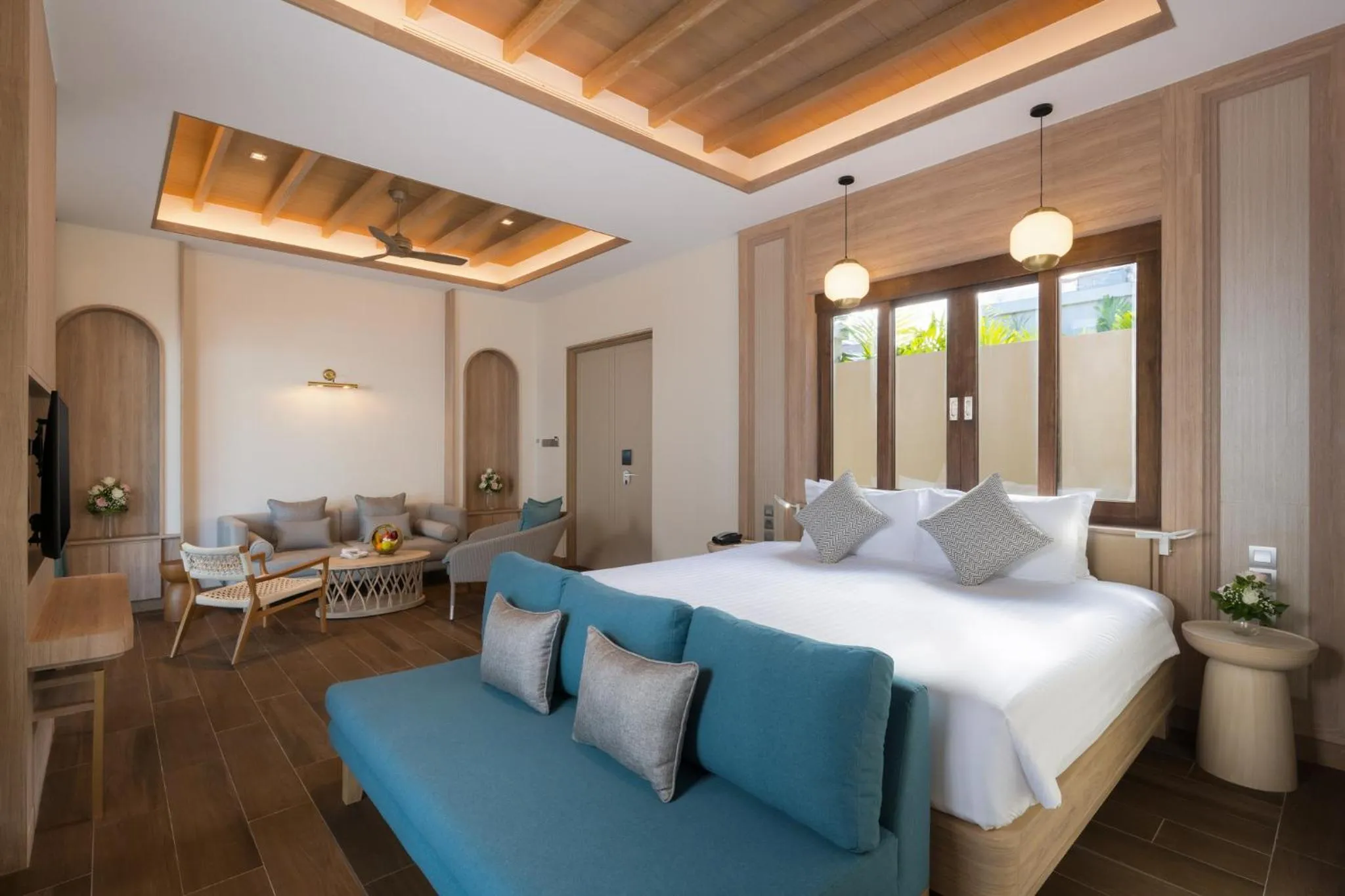 Bedroom, Bed in Mercure Samui Chaweng Tana