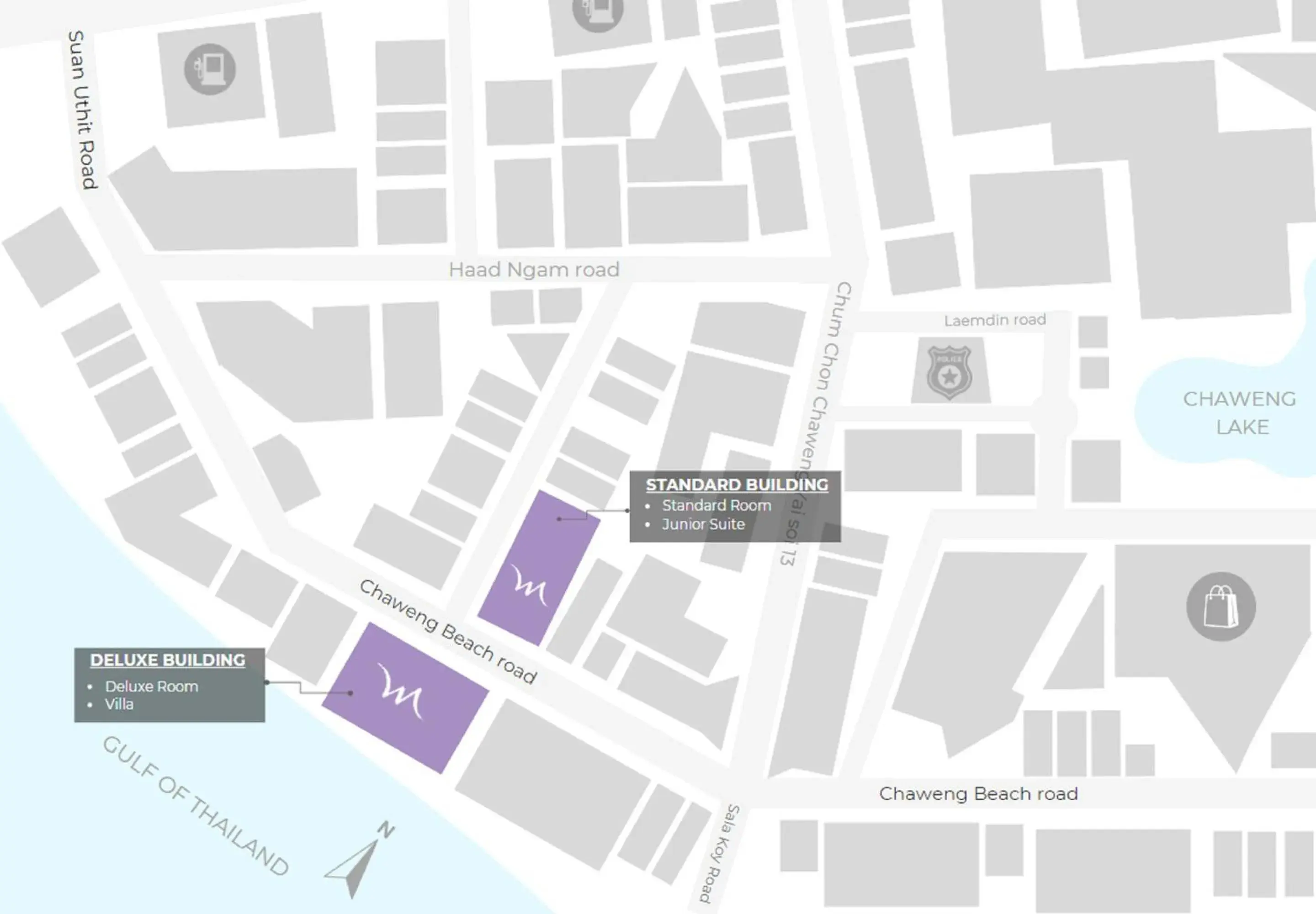 Property building in Mercure Samui Chaweng Tana Property building in Mercure Samui Chaweng Tana