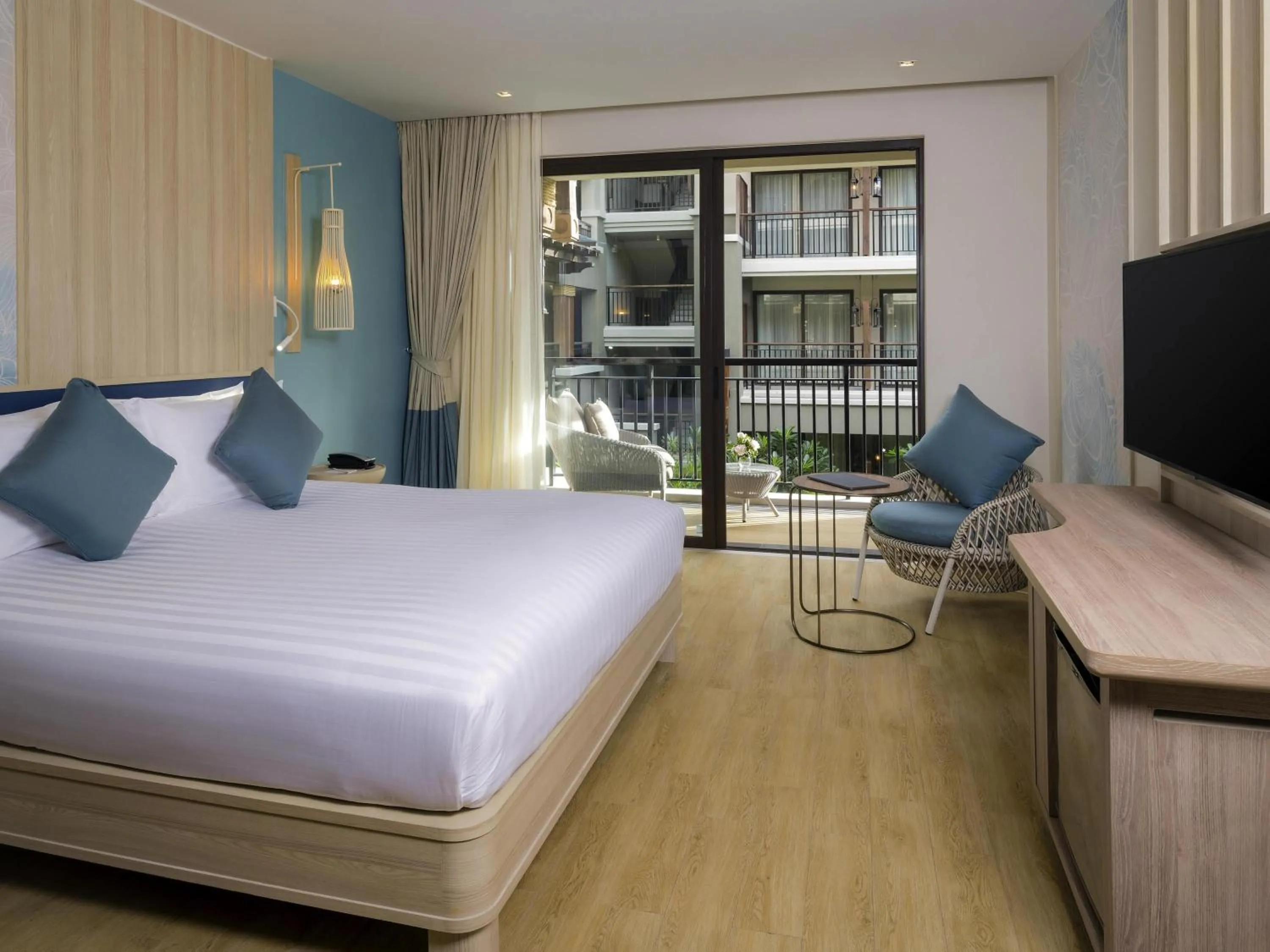 Bedroom, Bed in Mercure Samui Chaweng Tana