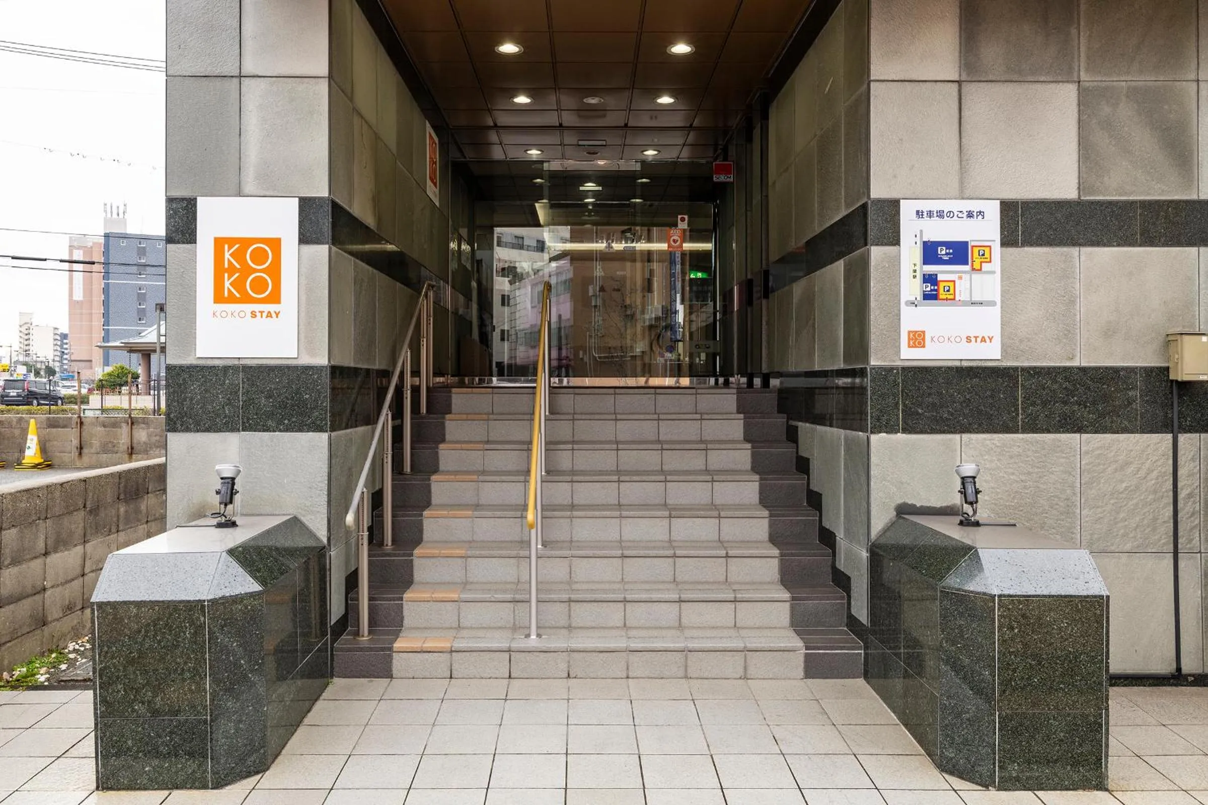 Property building in KOKO STAY Shimonoseki - formerly Hotel Wing International Shimonoseki