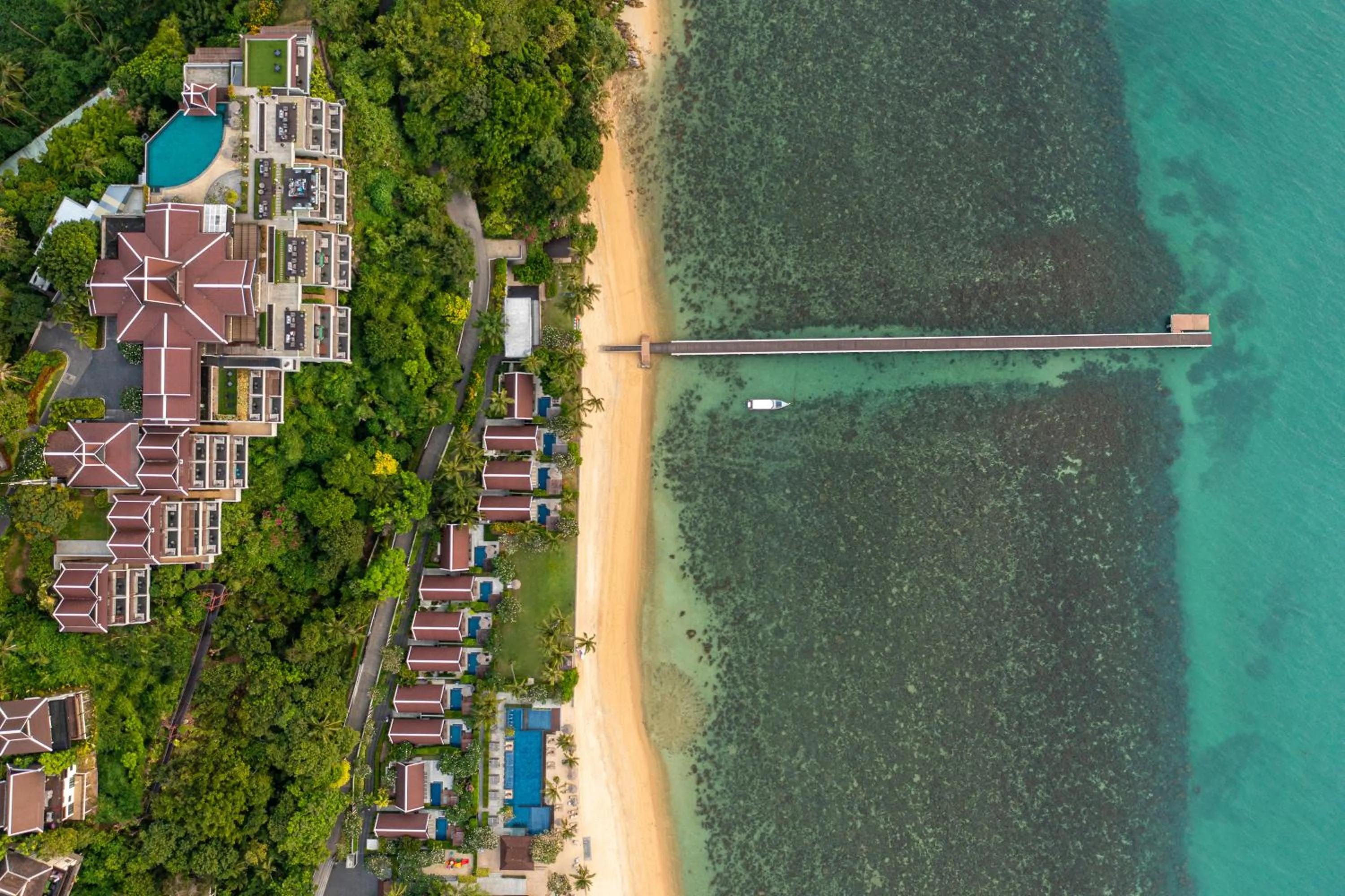 Property building in InterContinental Koh Samui Resort by IHG