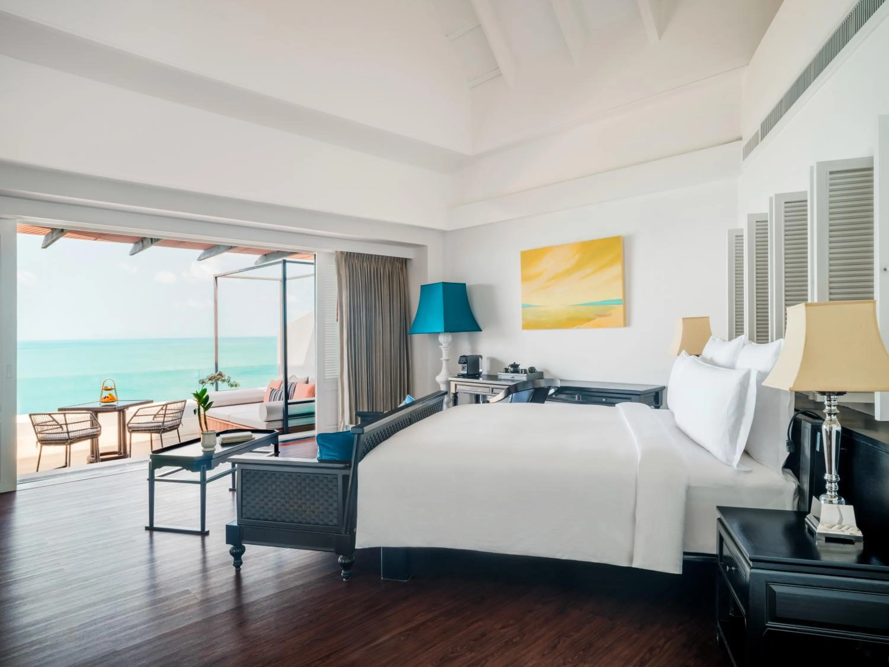 View (from property/room), Bed in InterContinental Koh Samui Resort by IHG