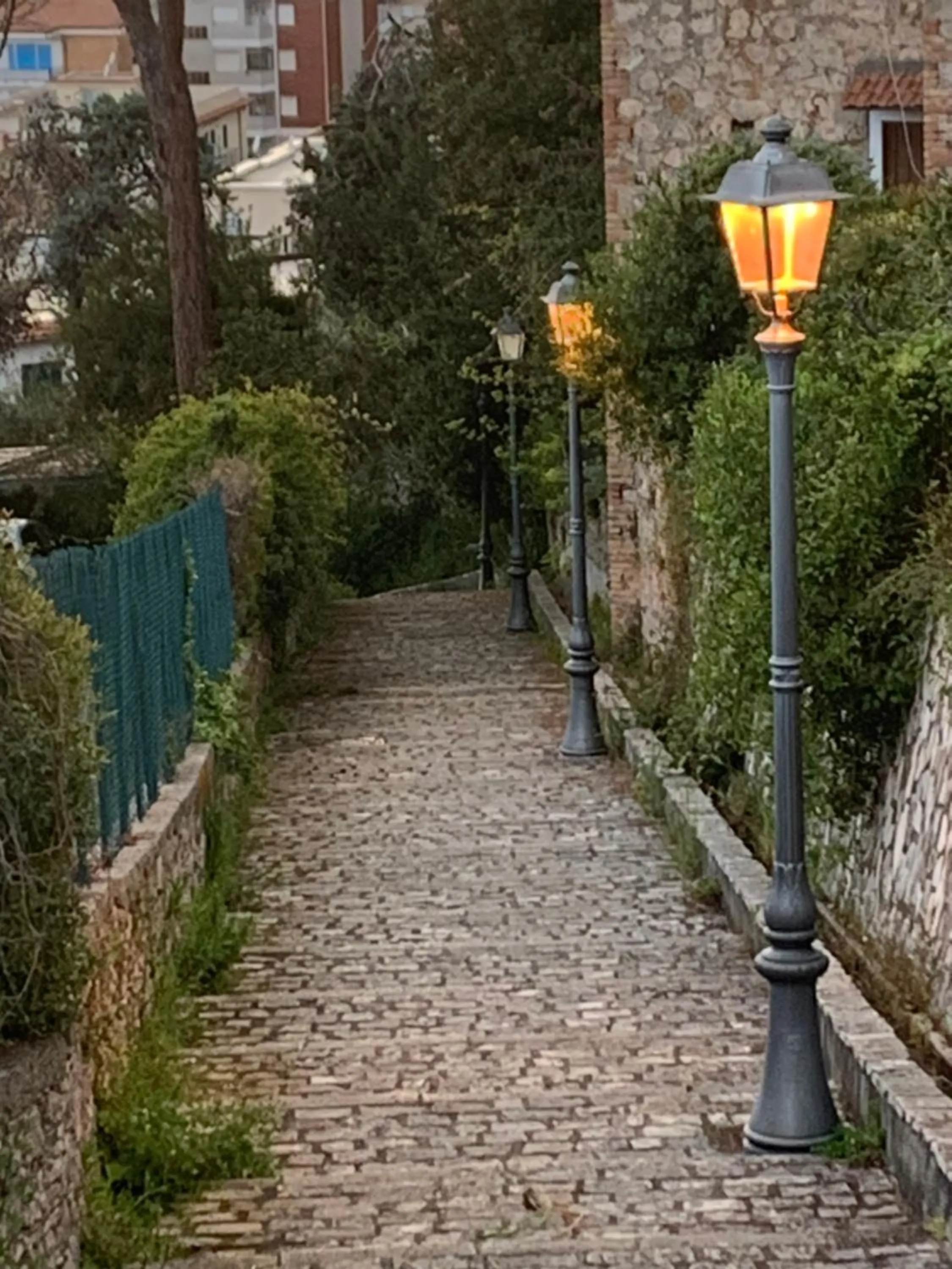 Natural landscape in La Conchiglia