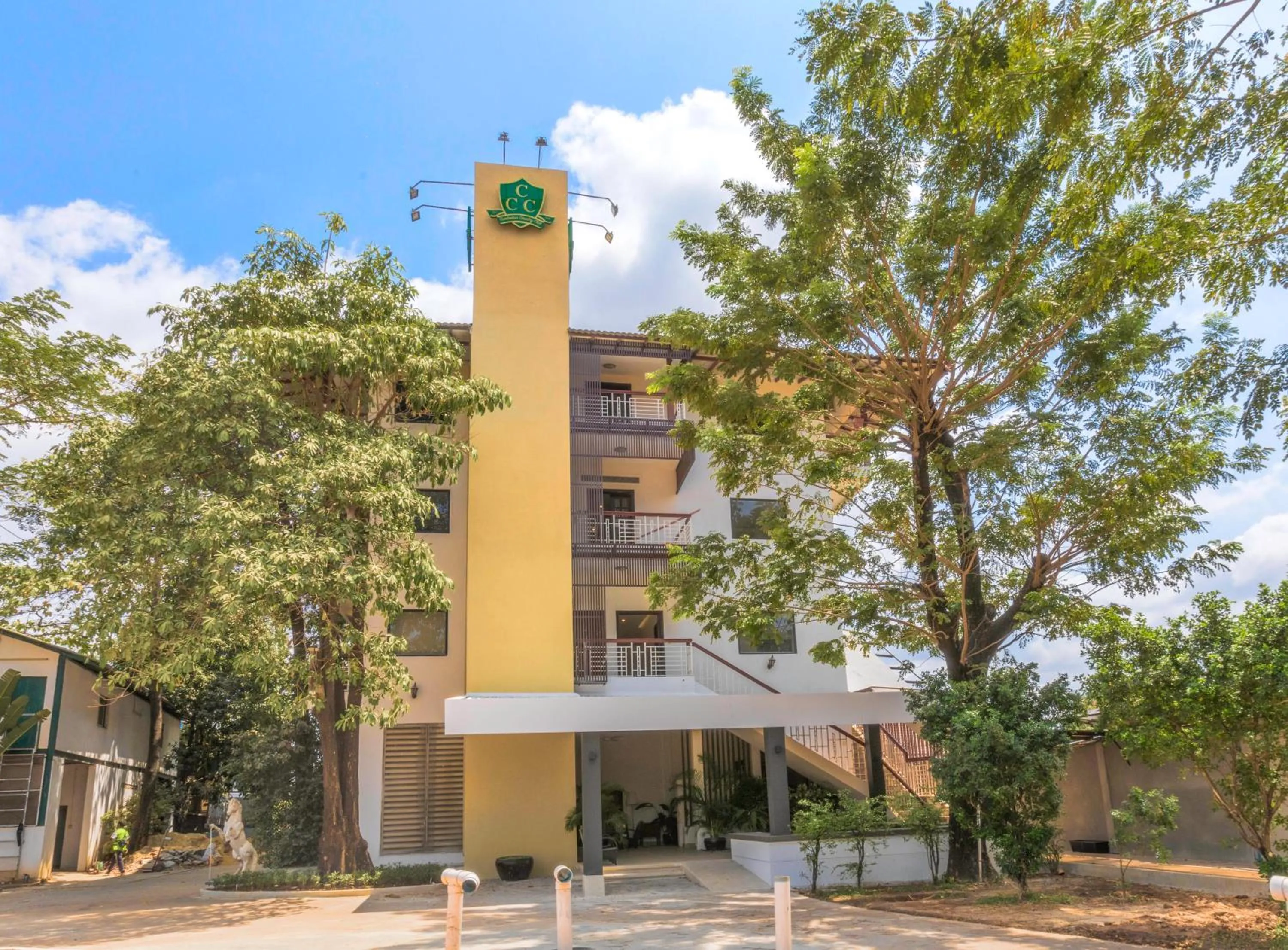 Property building in Cambodian Country Club