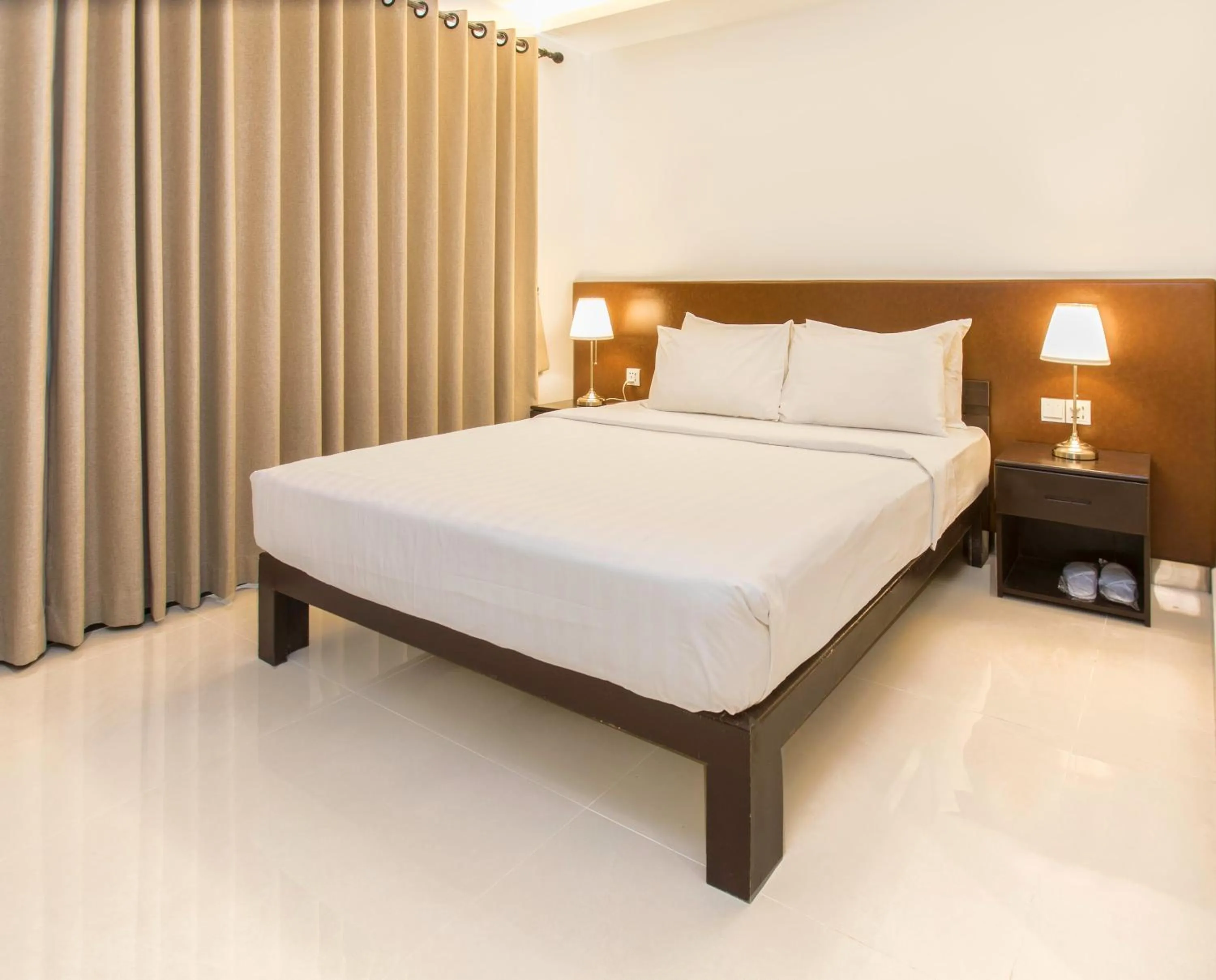 Bed in Cambodian Country Club