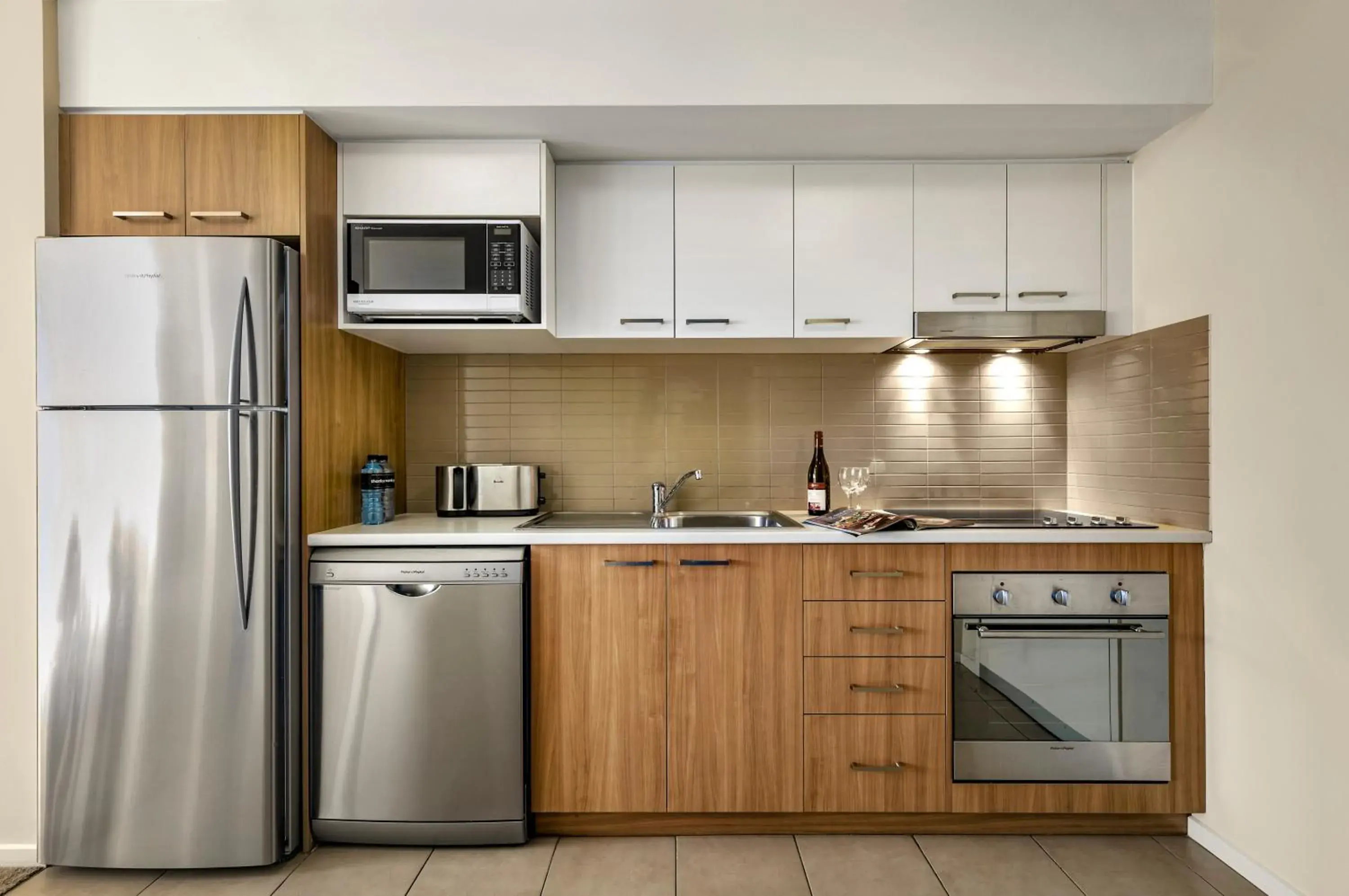 Kitchen or kitchenette in Quest Bendigo Central Kitchen or kitchenette in Quest Bendigo Central