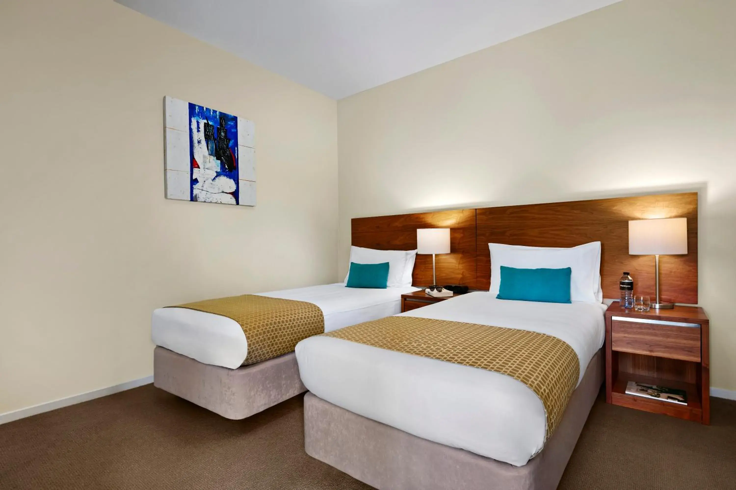 Bedroom, Bed in Quest Bendigo Central Bedroom, Bed in Quest Bendigo Central