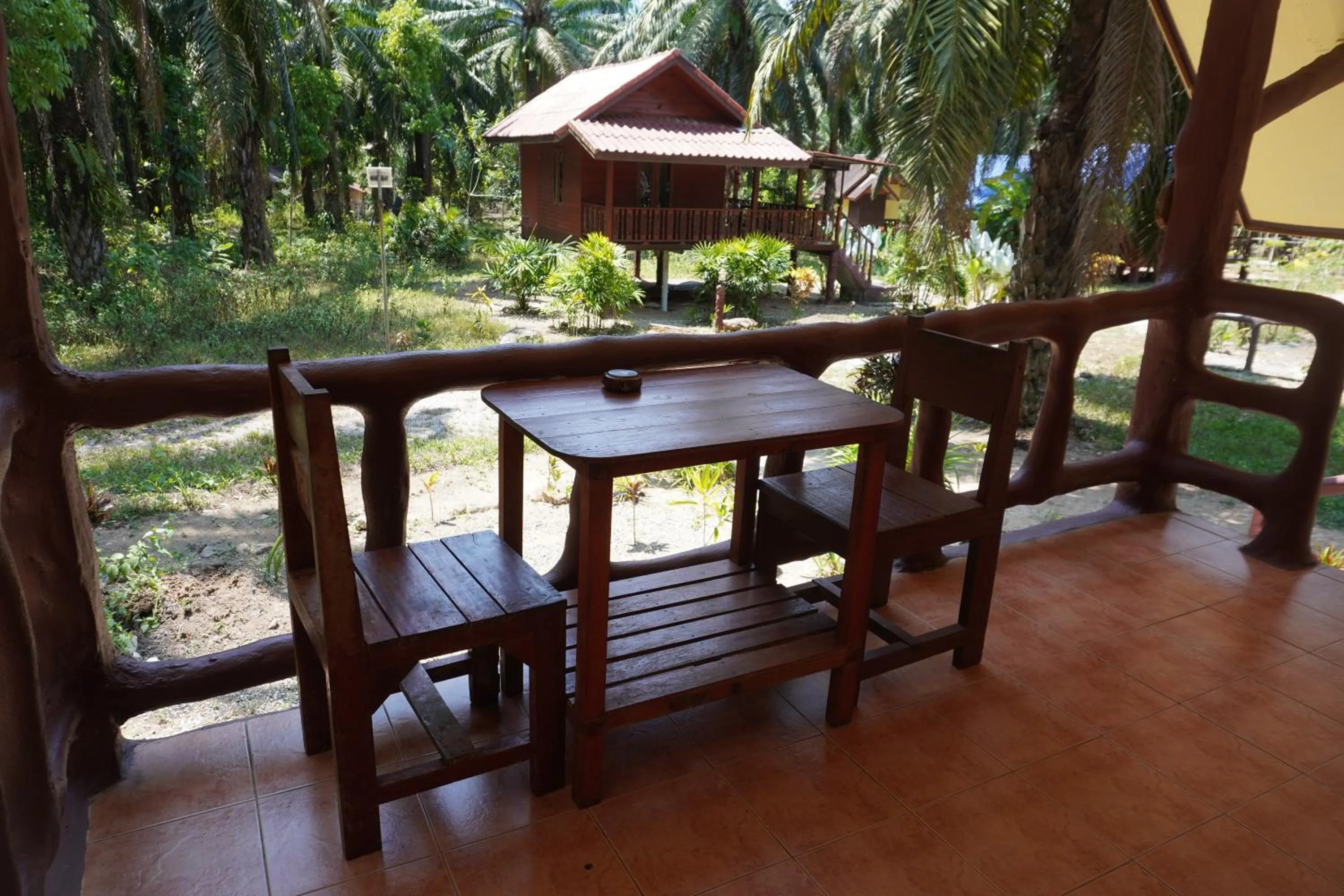 Balcony/Terrace in Khao Sok Palmview Resort