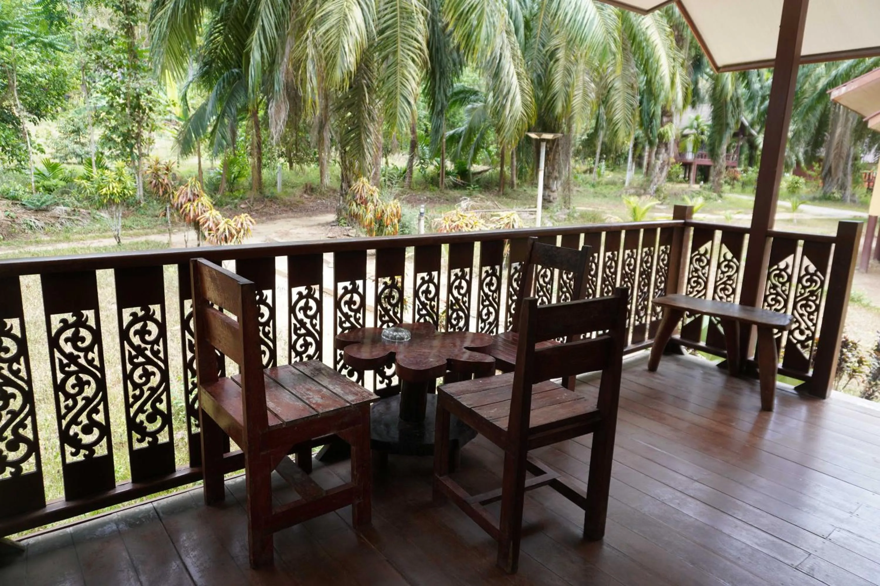 Balcony/Terrace in Khao Sok Palmview Resort
