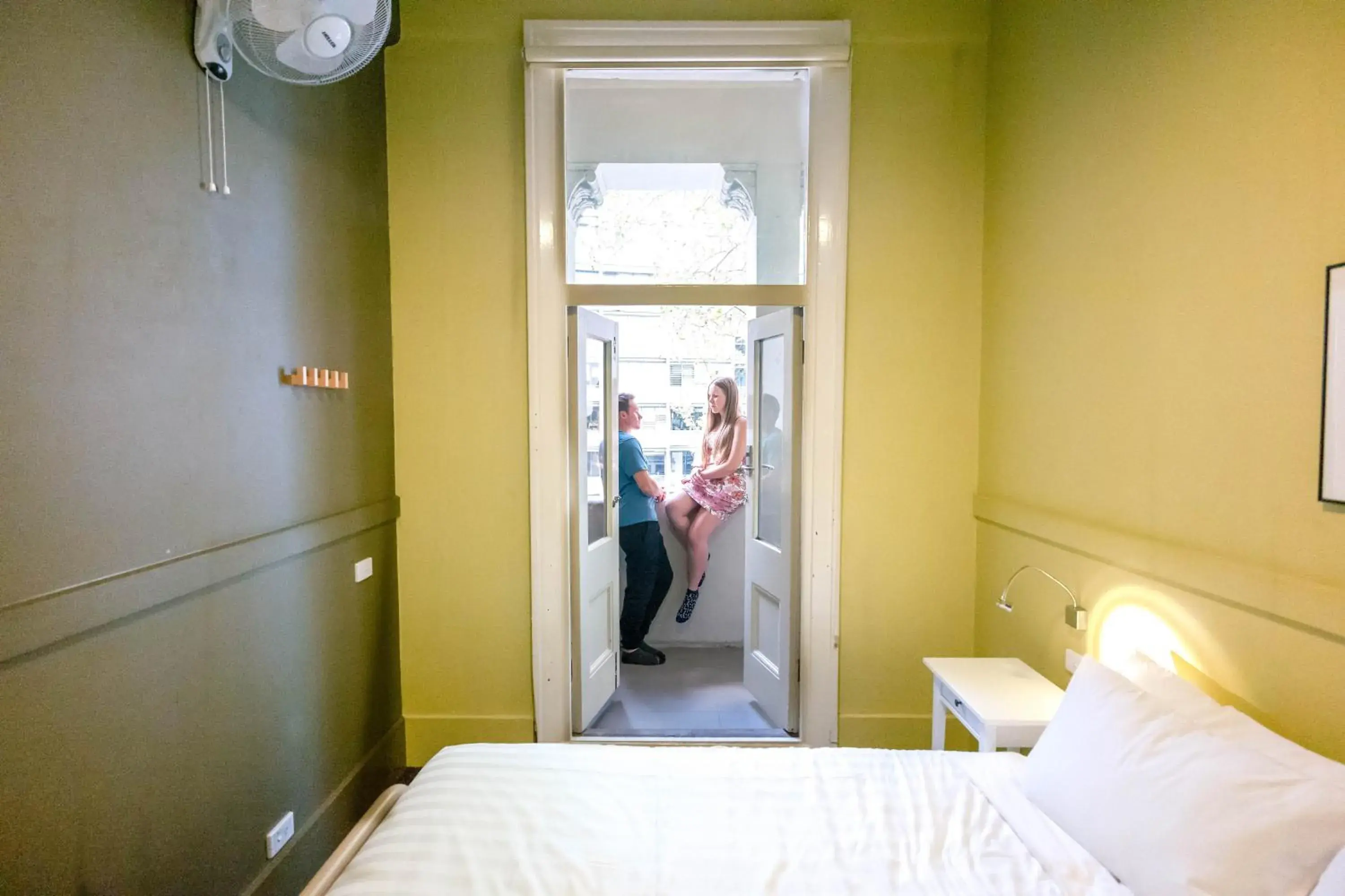 Bed in YHA Melbourne Central Bed in YHA Melbourne Central