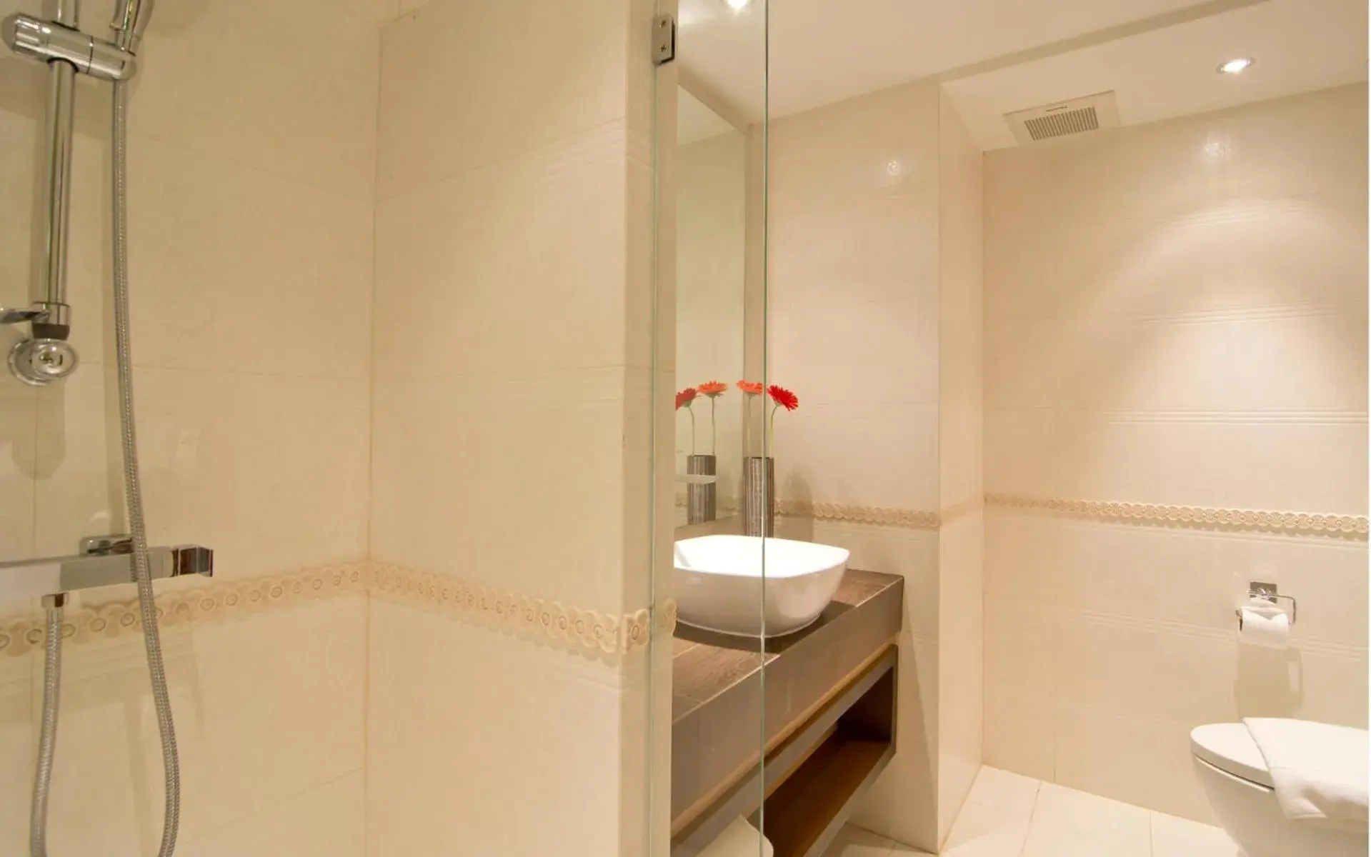 Bathroom in Grand Lord Boutique Hotel- SHA Extra Plus Certified