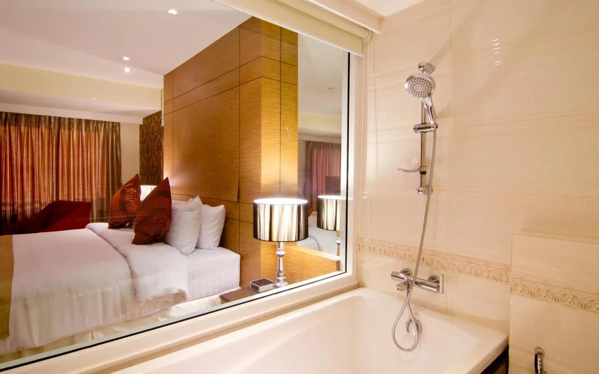 Bathroom in Grand Lord Boutique Hotel- SHA Extra Plus Certified