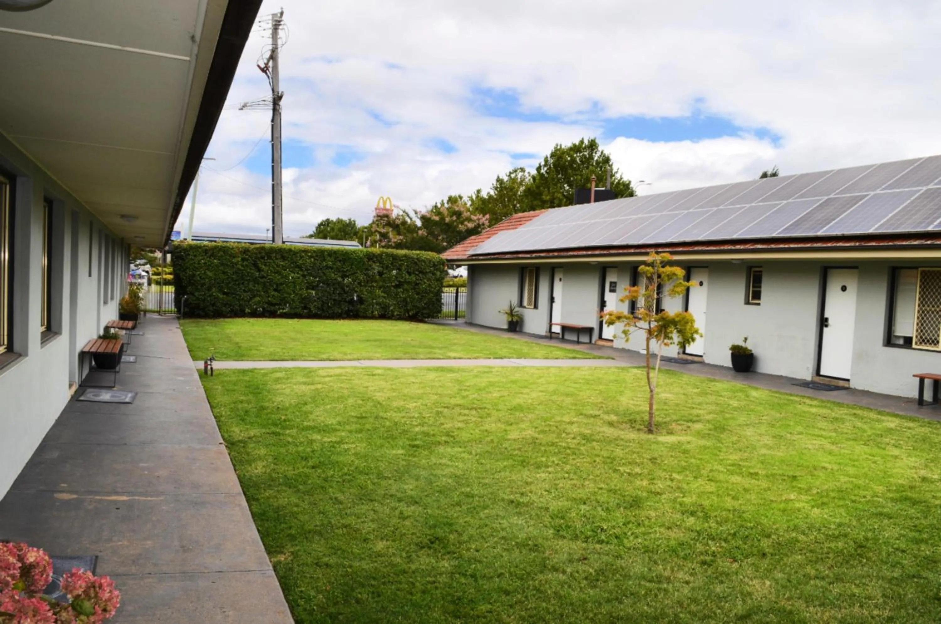 Garden in Bathurst Motor Inn