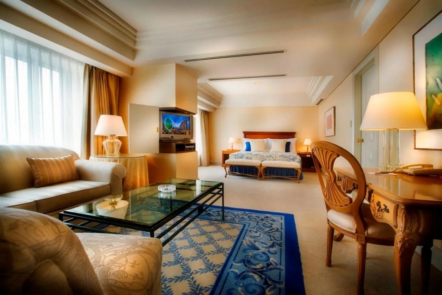 Photo of the whole room, Bed in InterContinental Yokohama Grand by IHG