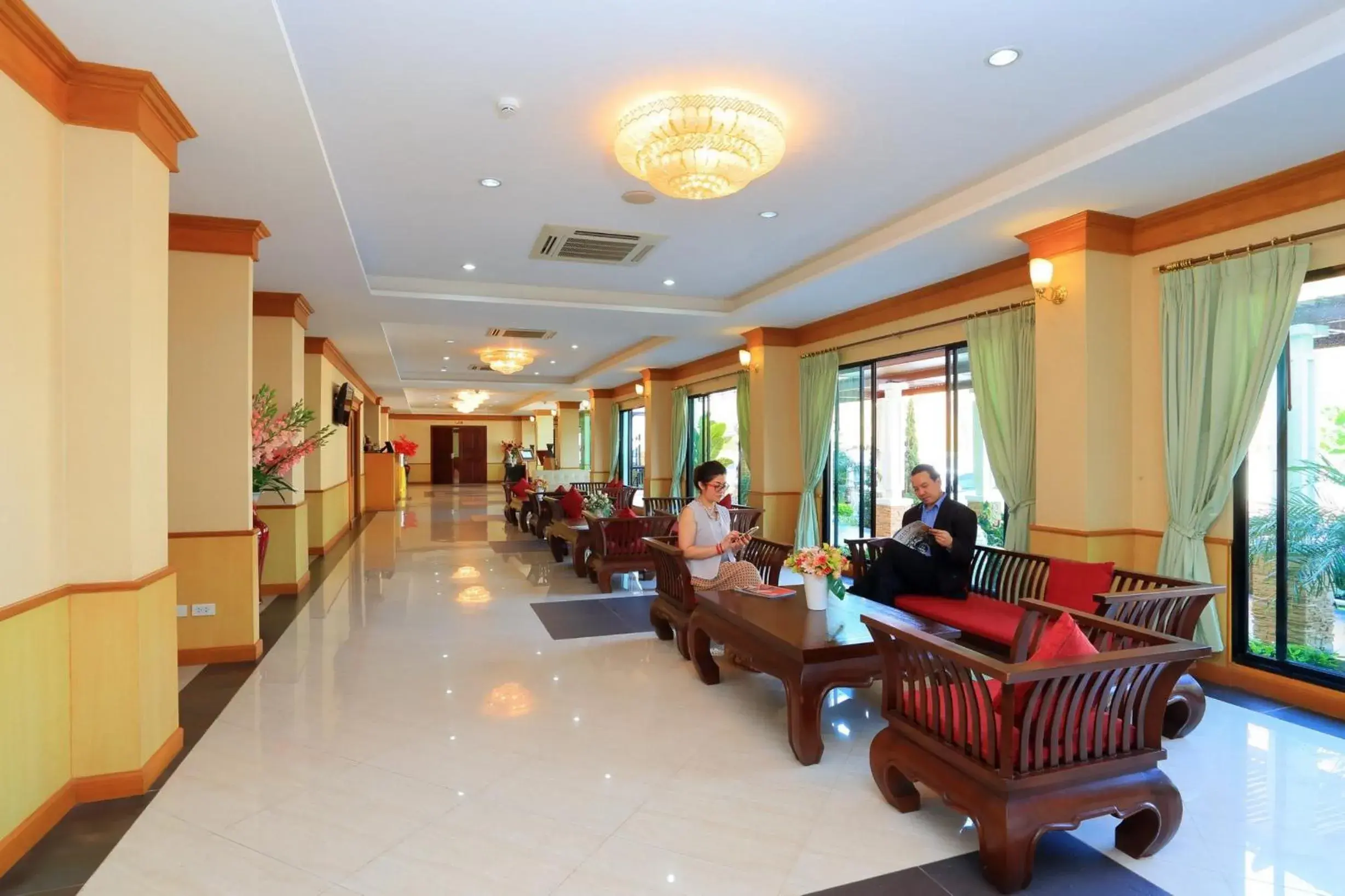 Lobby or reception in Royal Nakhara Hotel and Convention Centre Lobby or reception in Royal Nakhara Hotel and Convention Centre