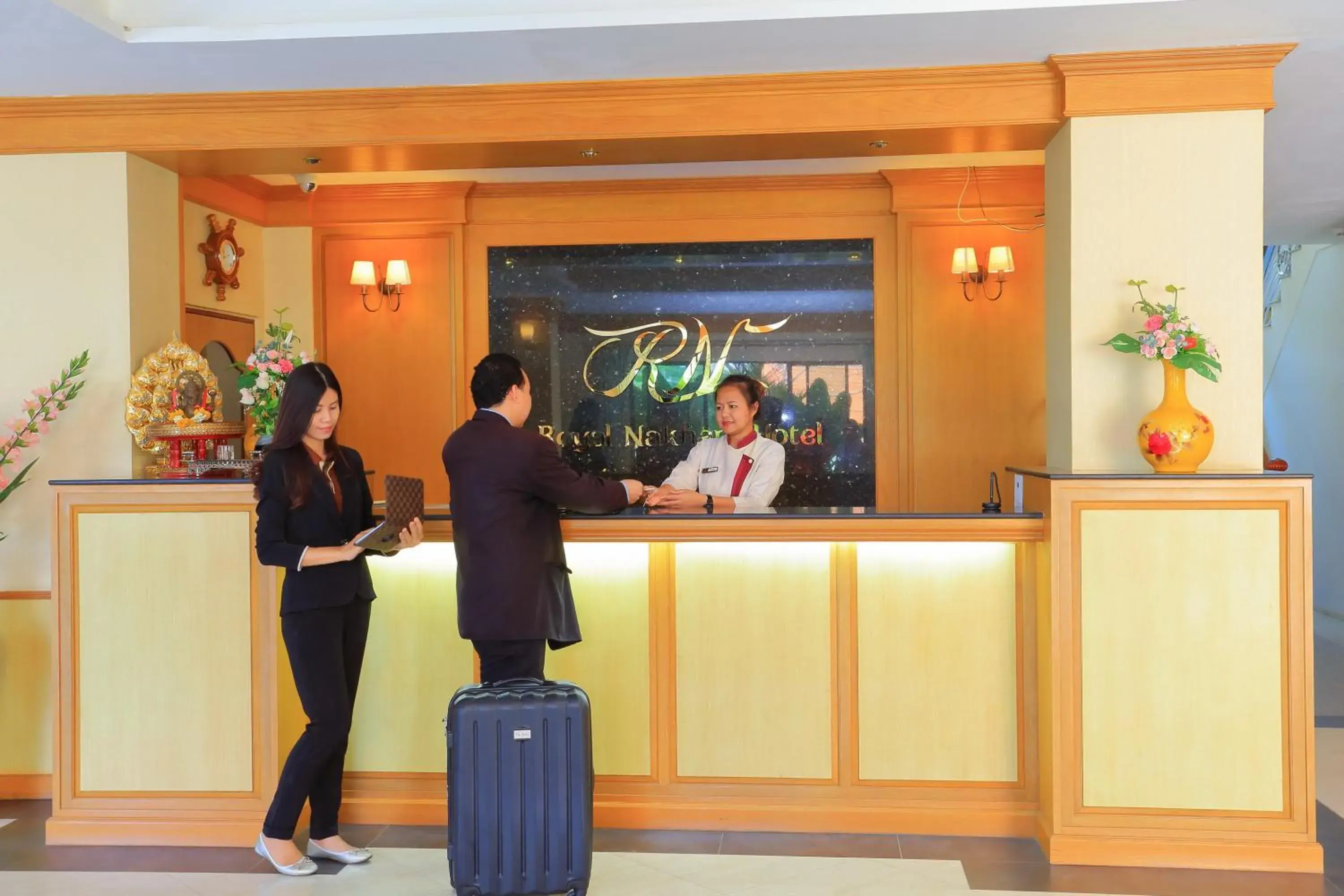 Lobby or reception in Royal Nakhara Hotel and Convention Centre Lobby or reception in Royal Nakhara Hotel and Convention Centre