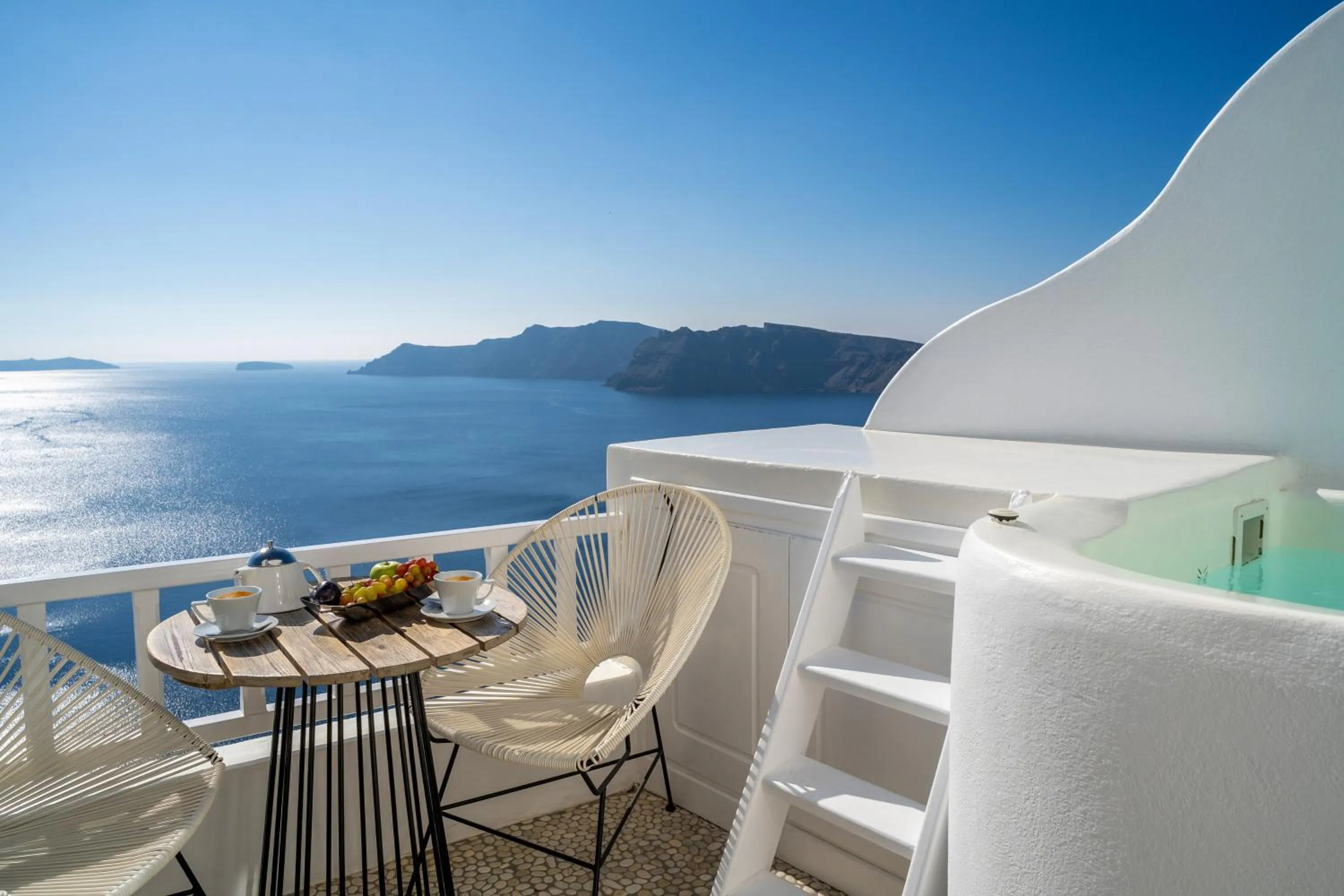 Hot Tub in Delfini Villas