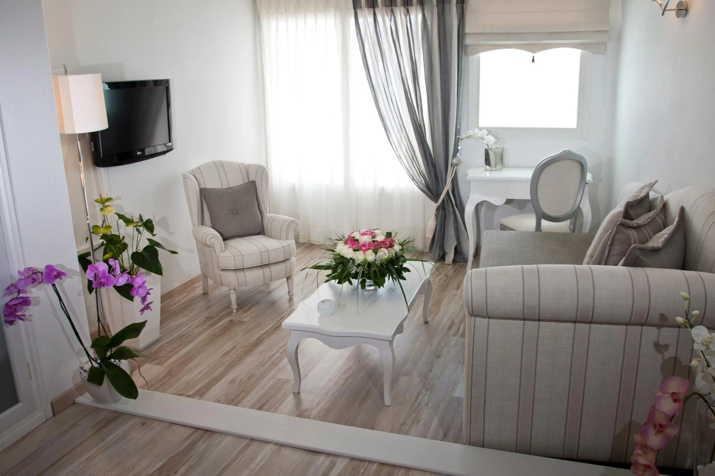 Living room in Delfini Villas