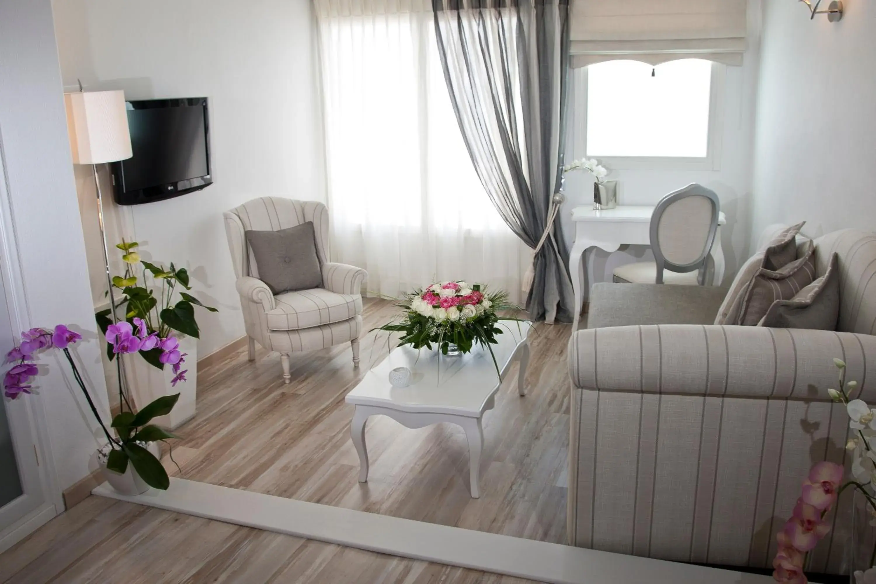 Living room in Delfini Villas Living room in Delfini Villas