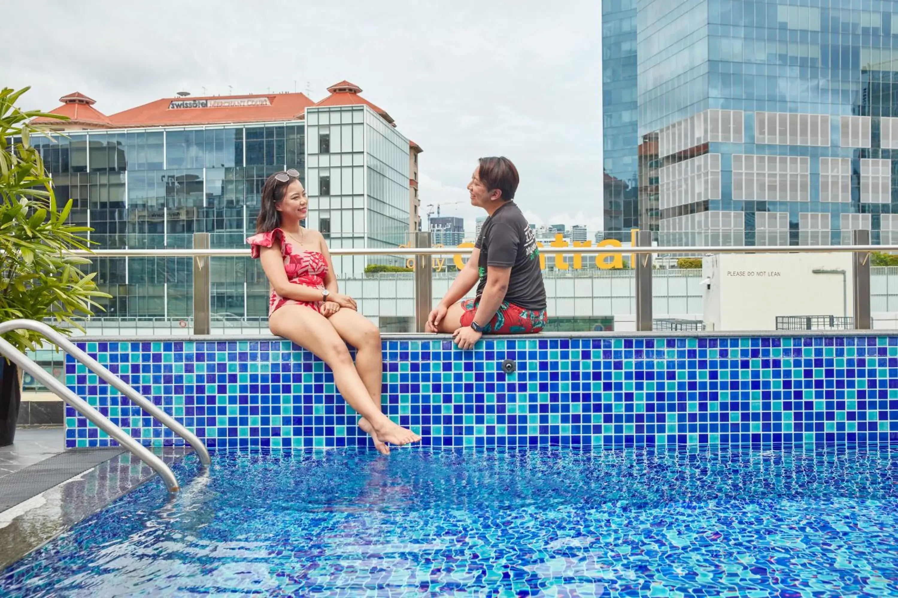 Swimming pool in ibis budget Singapore Clarke Quay Swimming pool in ibis budget Singapore Clarke Quay