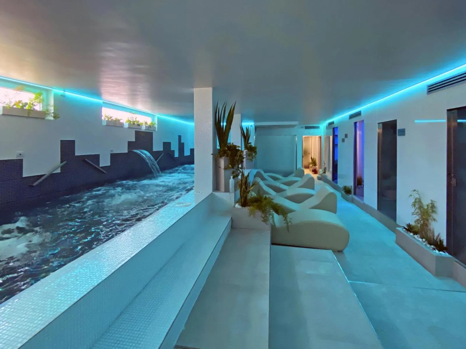Spa and wellness centre/facilities in Hotel Villa Chiara