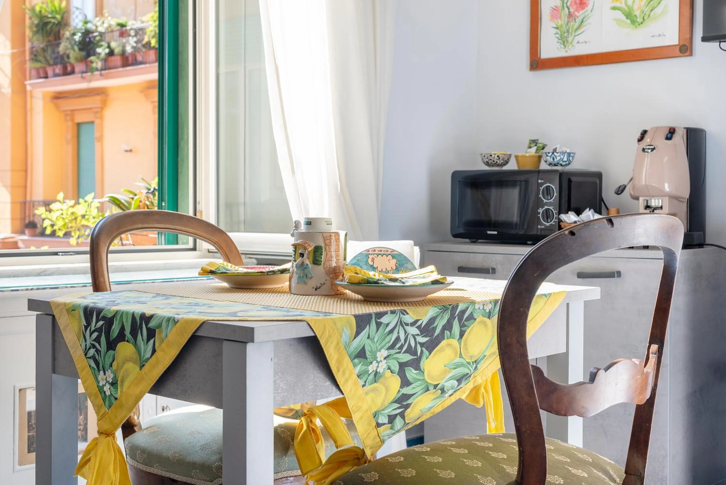 Living room in B&B Le Stanze Dei Mille