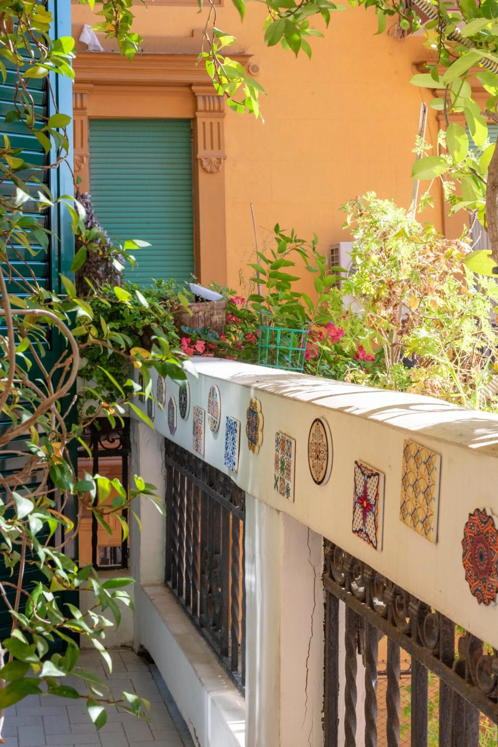 Balcony/Terrace in B&B Le Stanze Dei Mille