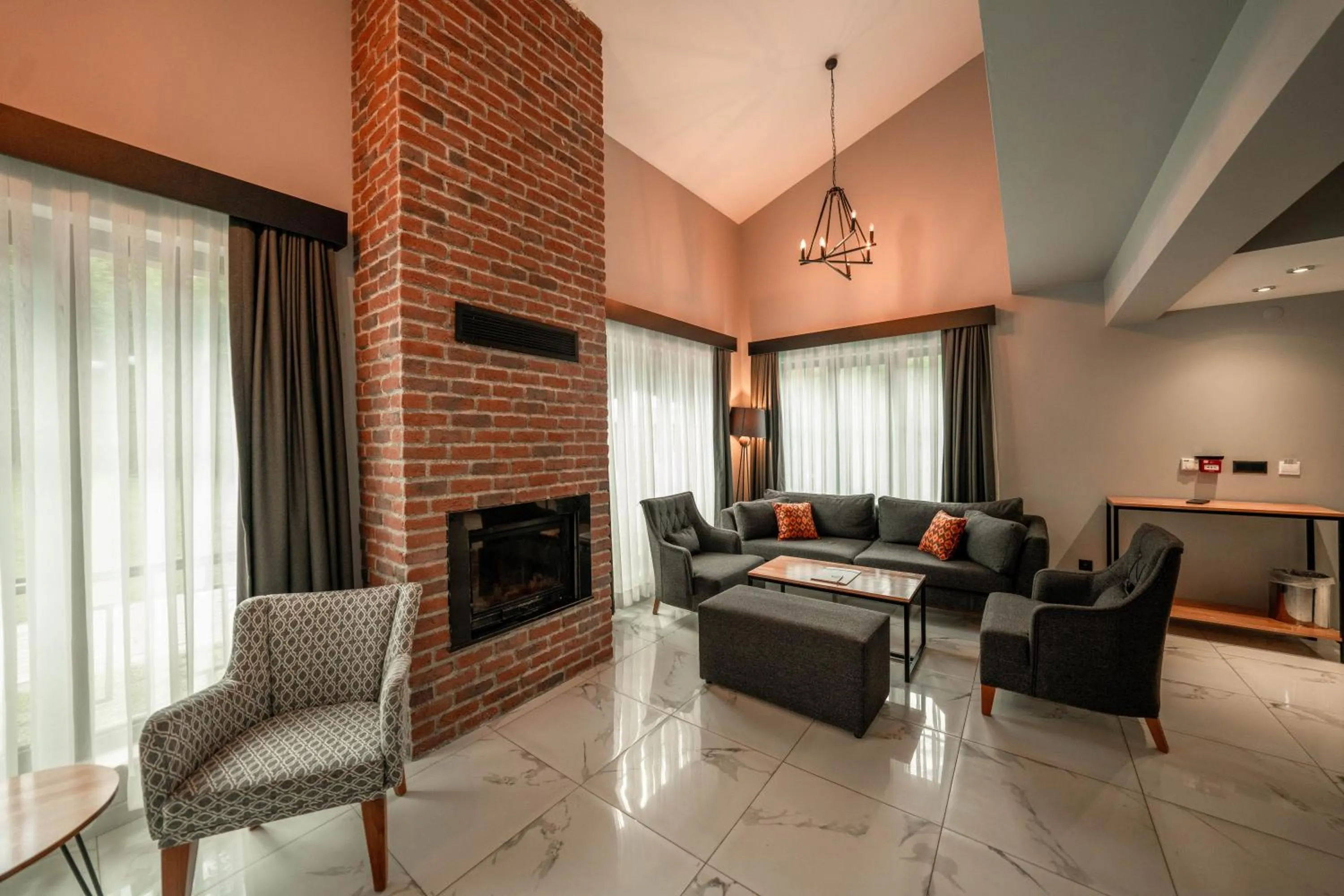 Living room in Alfa Suites & SPA