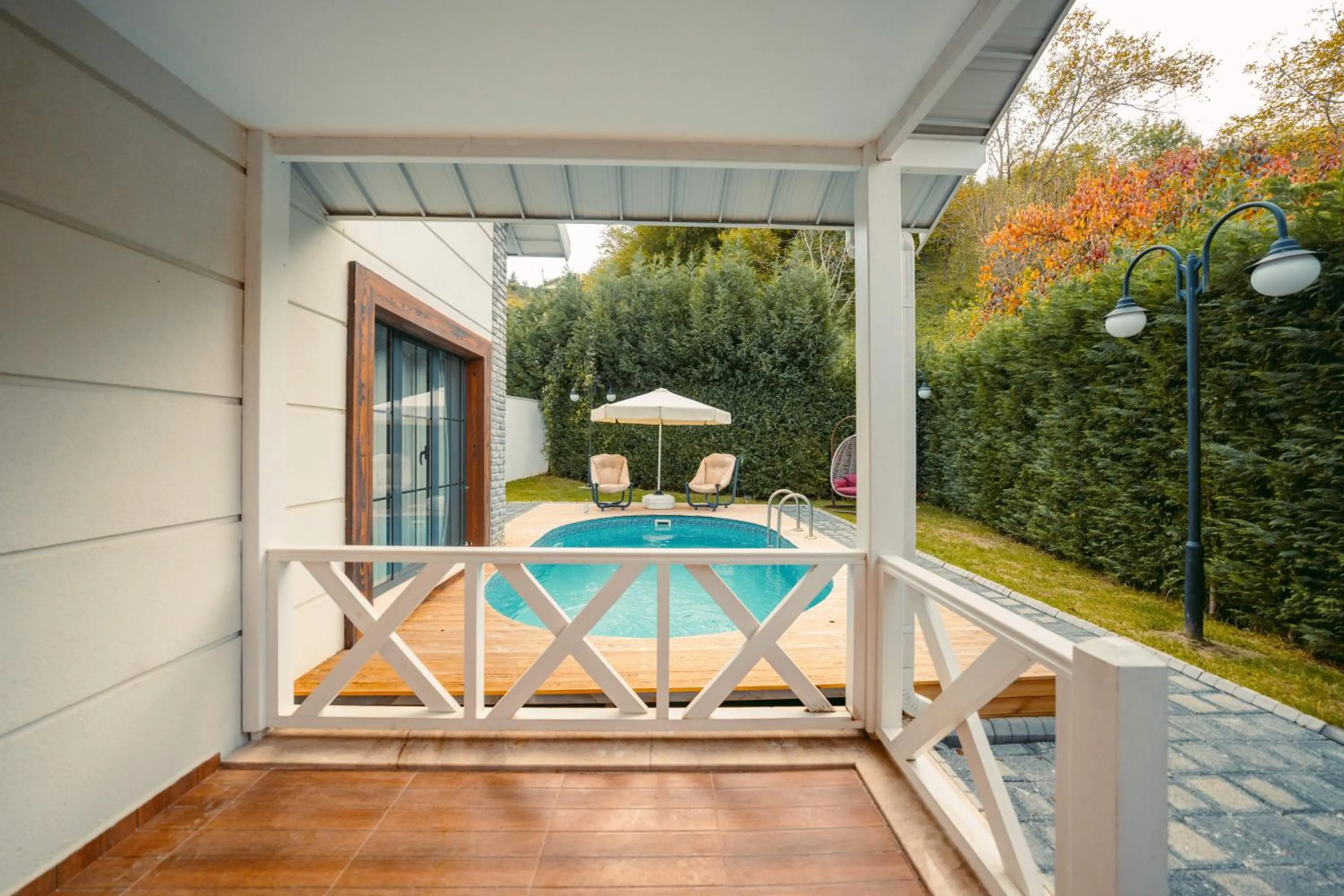 Swimming pool in Alfa Suites & SPA