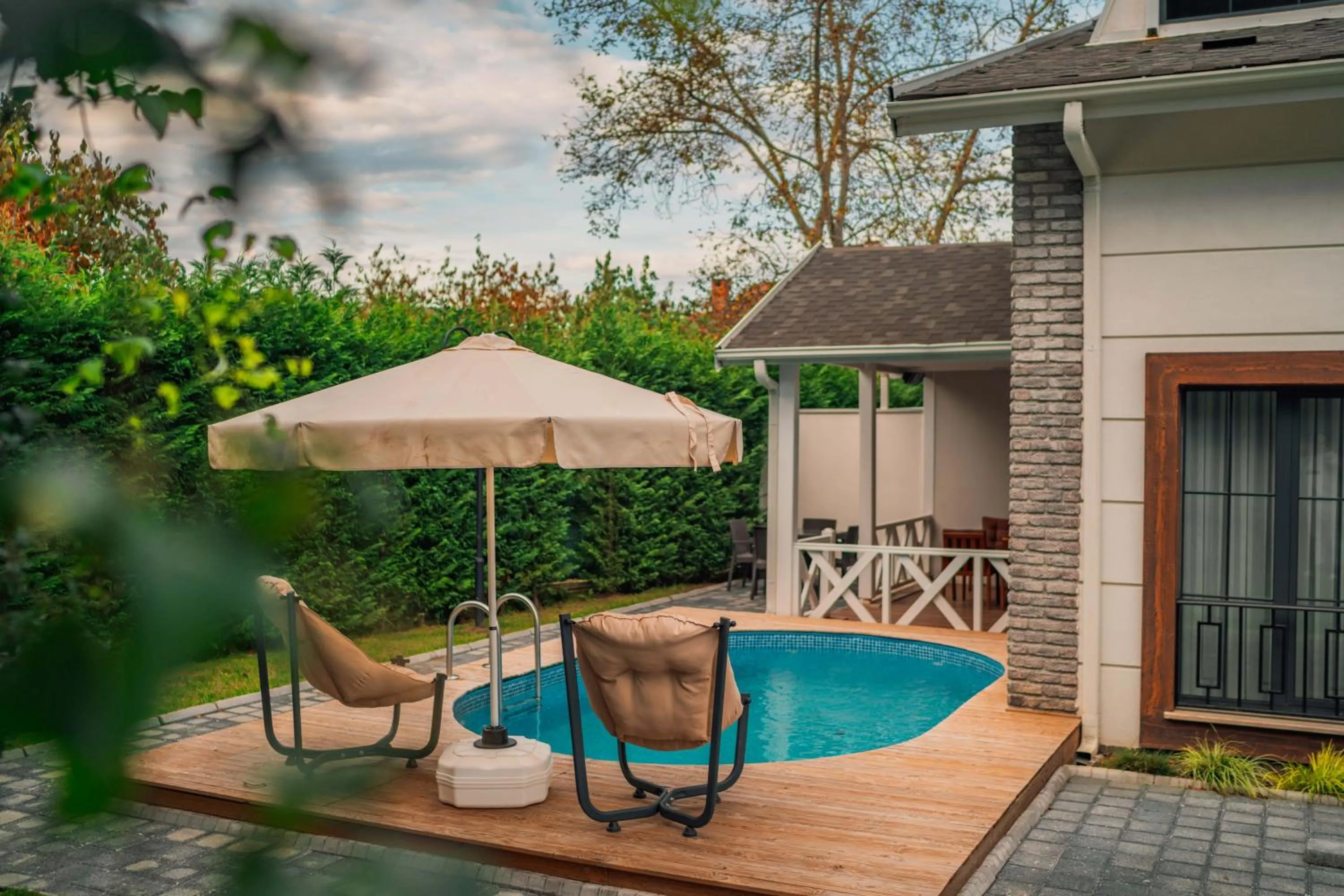 Swimming pool in Alfa Suites & SPA