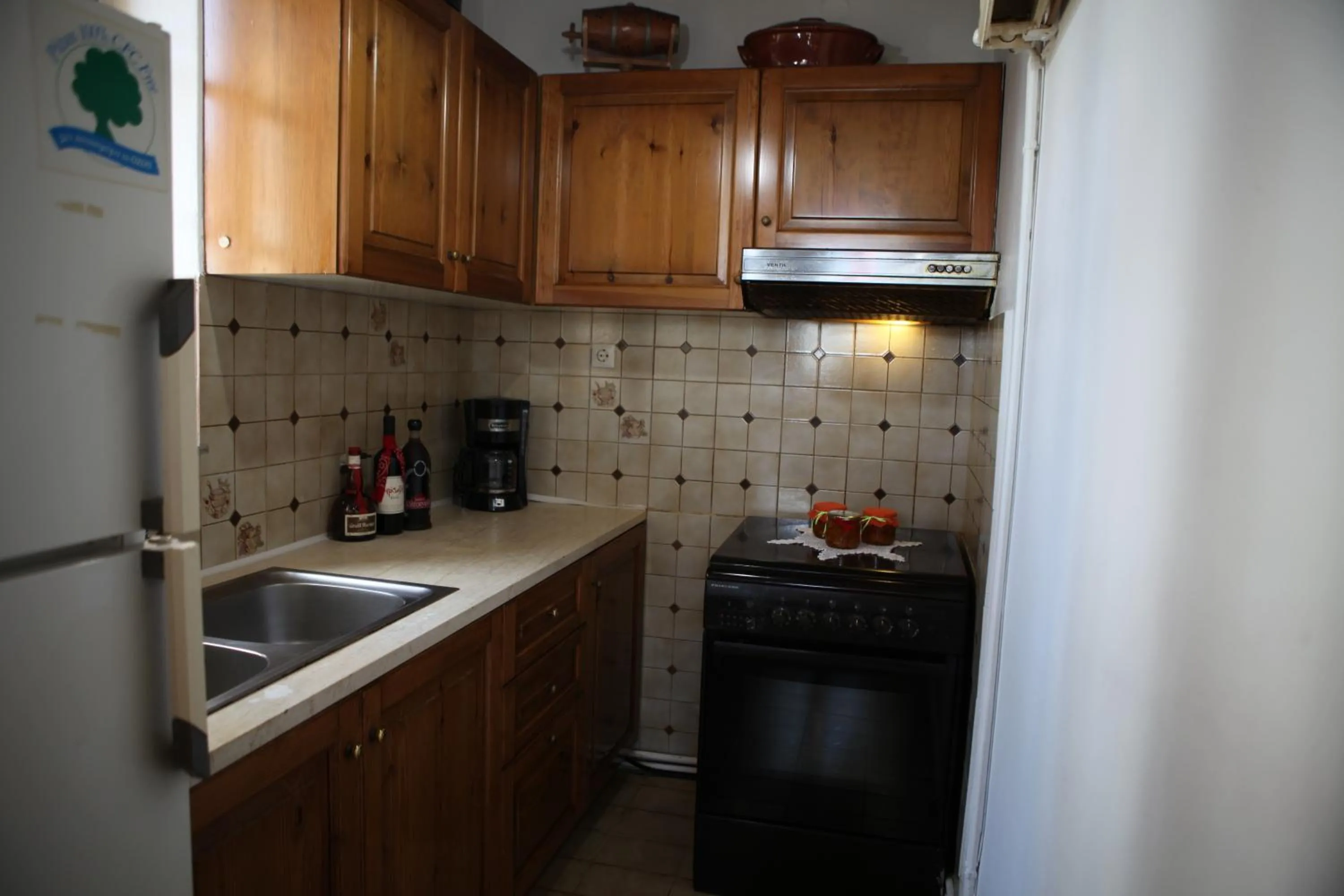 Kitchen or kitchenette in Archontiko Repana - Makrinitsa Stone Retreat