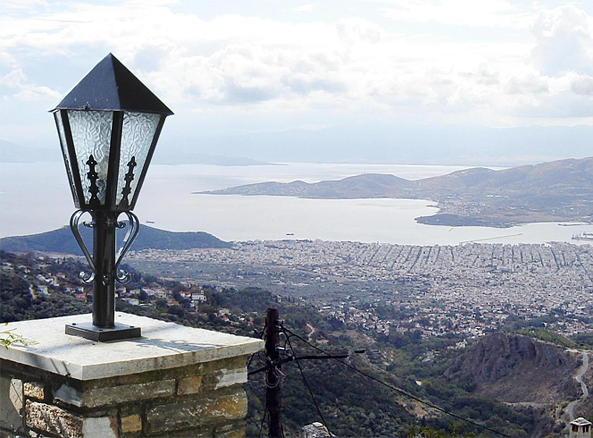 City view in Archontiko Repana - Makrinitsa Stone Retreat