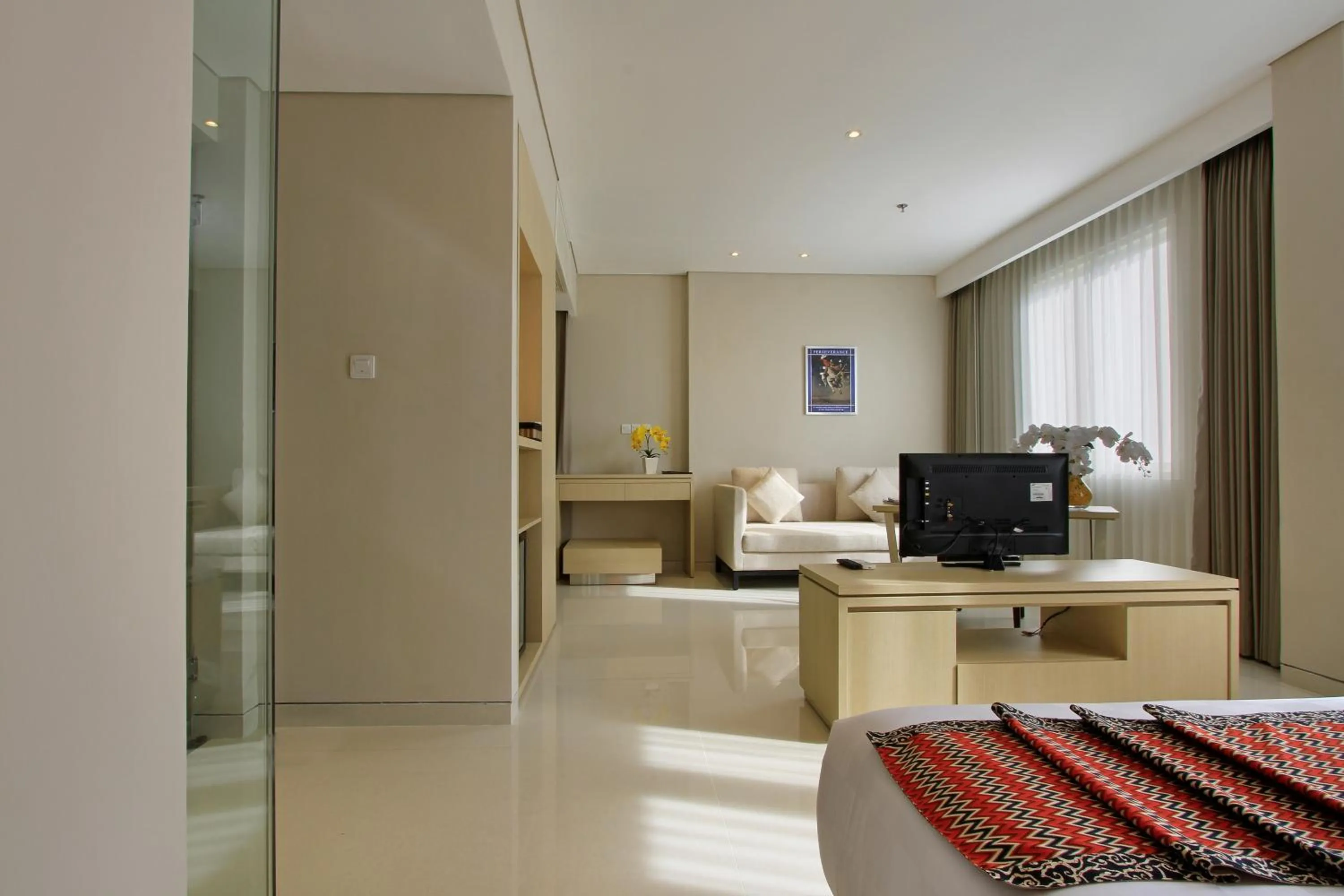 Bed in Ohana Hotel Kuta