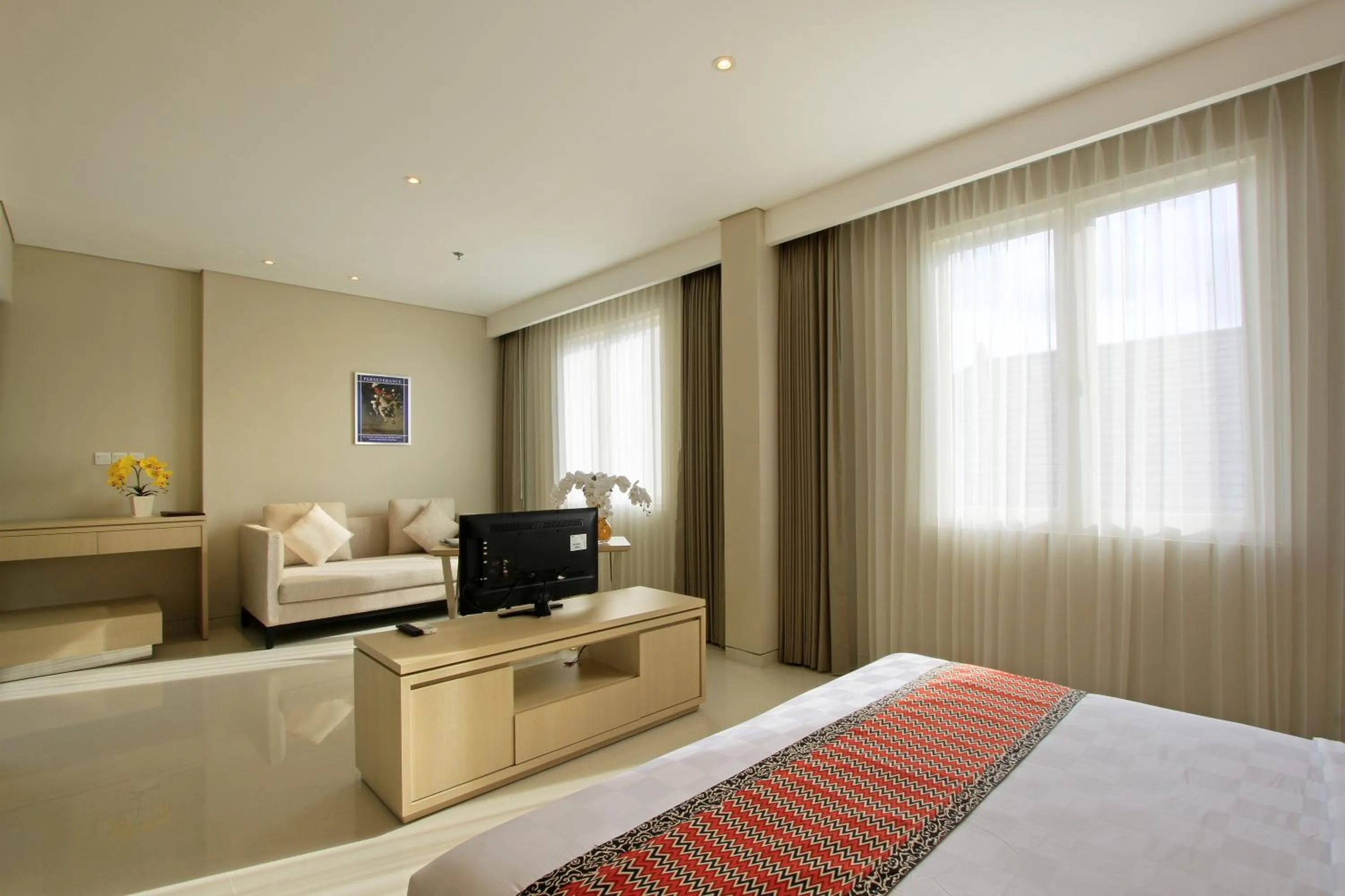 Bed in Ohana Hotel Kuta