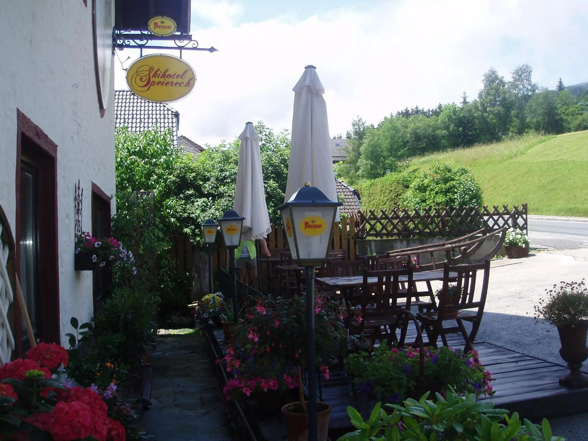 Patio in Hotel Speiereck
