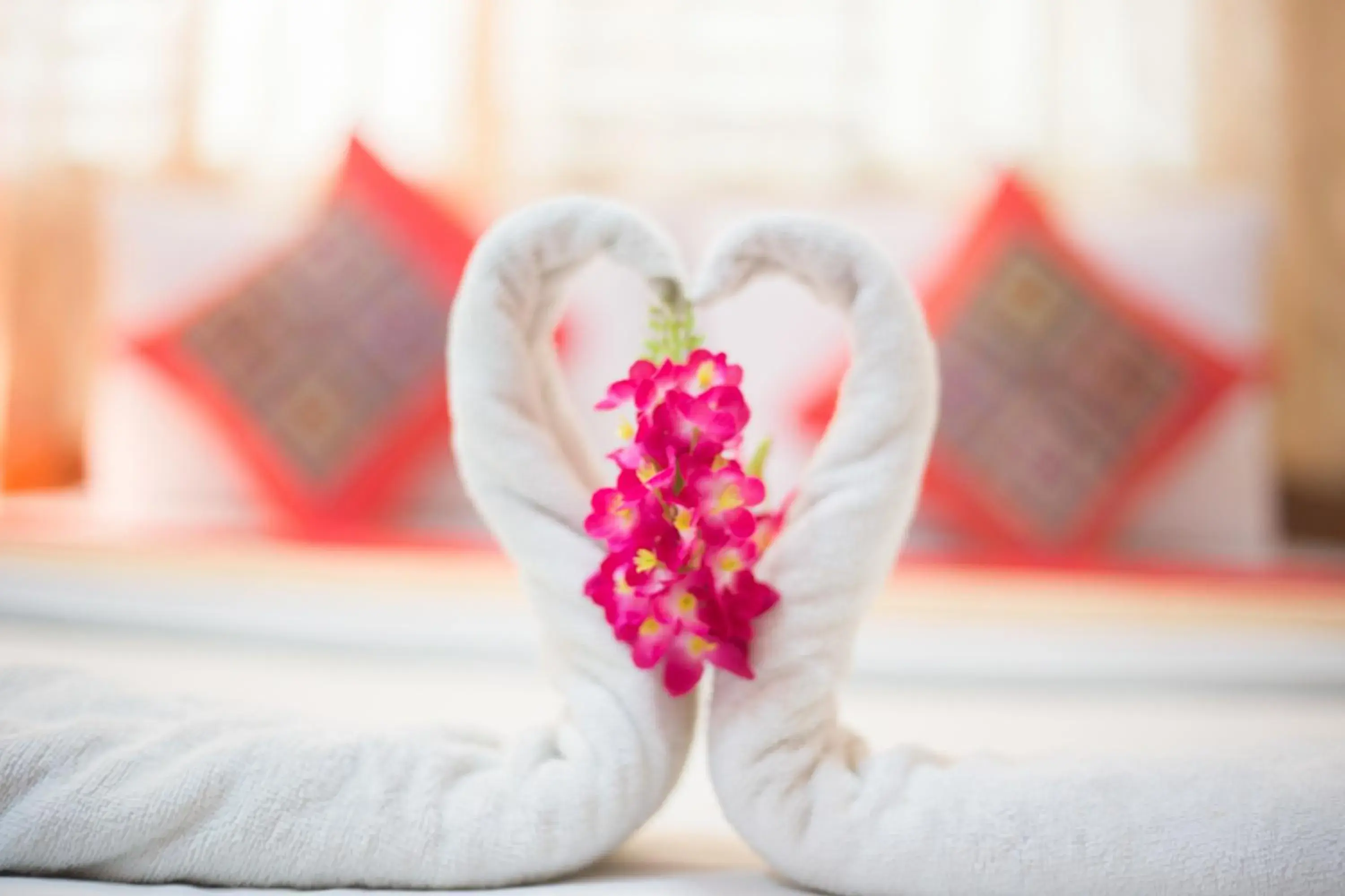 Bed in Angkor Mithona Guesthouse Bed in Angkor Mithona Guesthouse