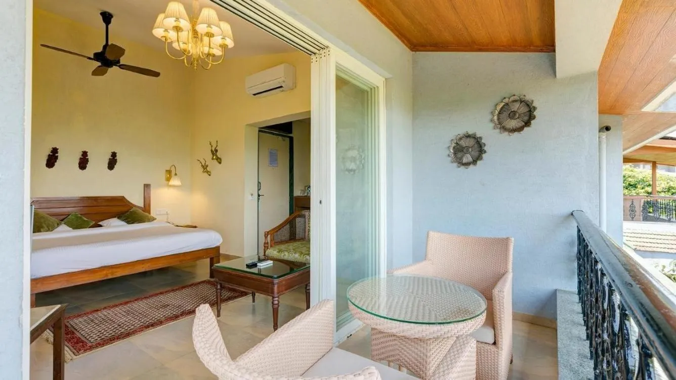 Bed in Ramsukh Resorts and Spa