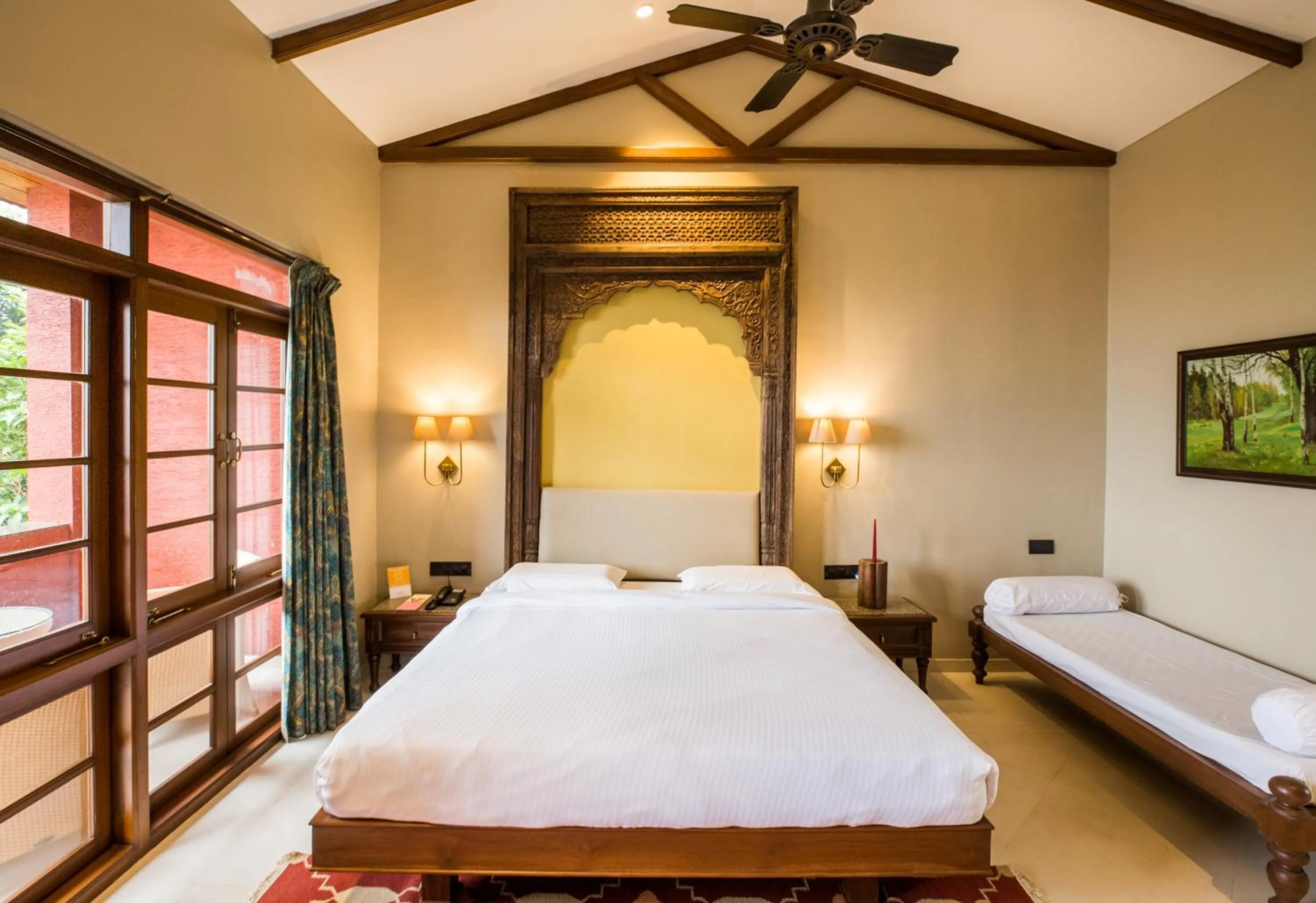 Photo of the whole room, Bed in Ramsukh Resorts and Spa